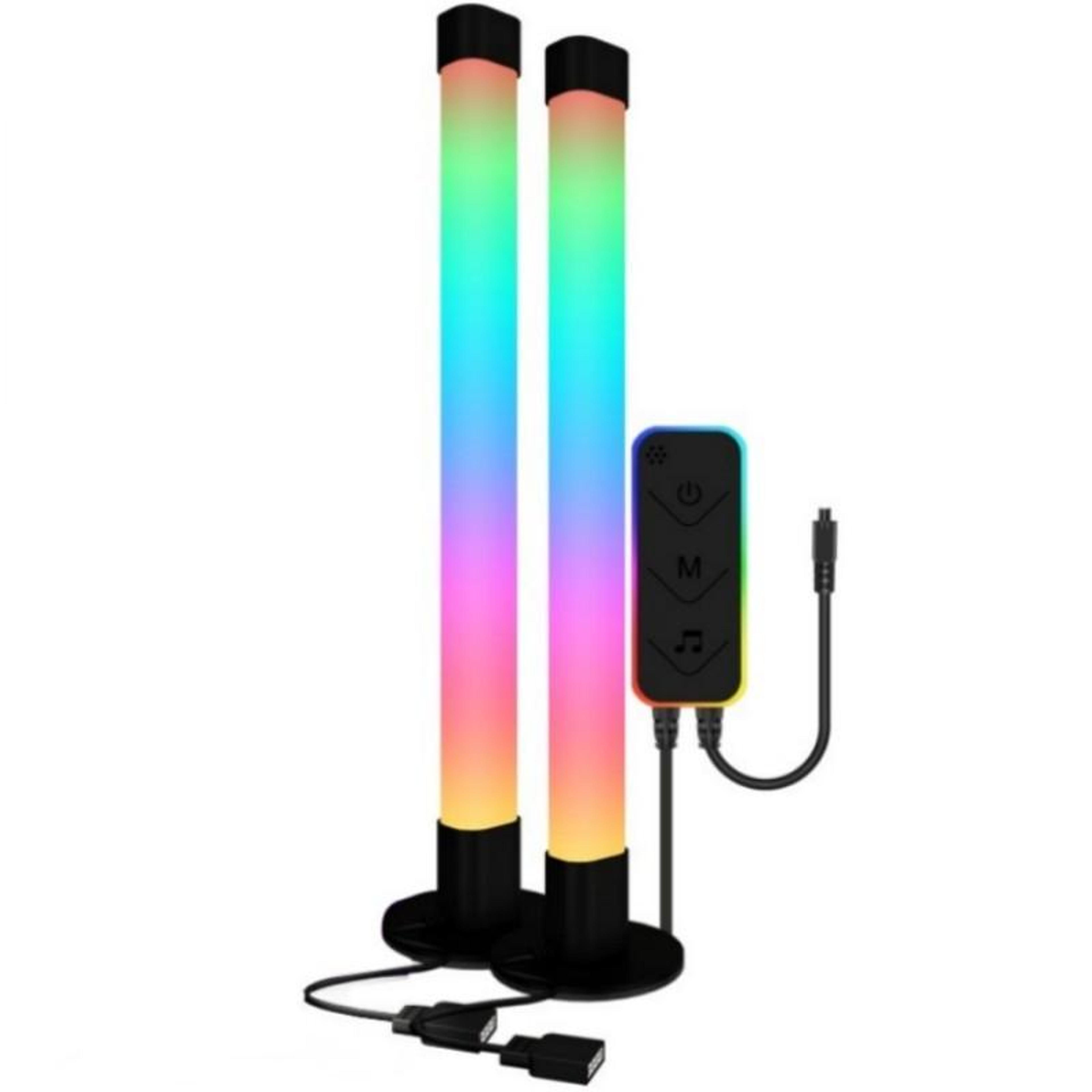 wifi smart led light bars with music sync for gaming, tv and room ambience