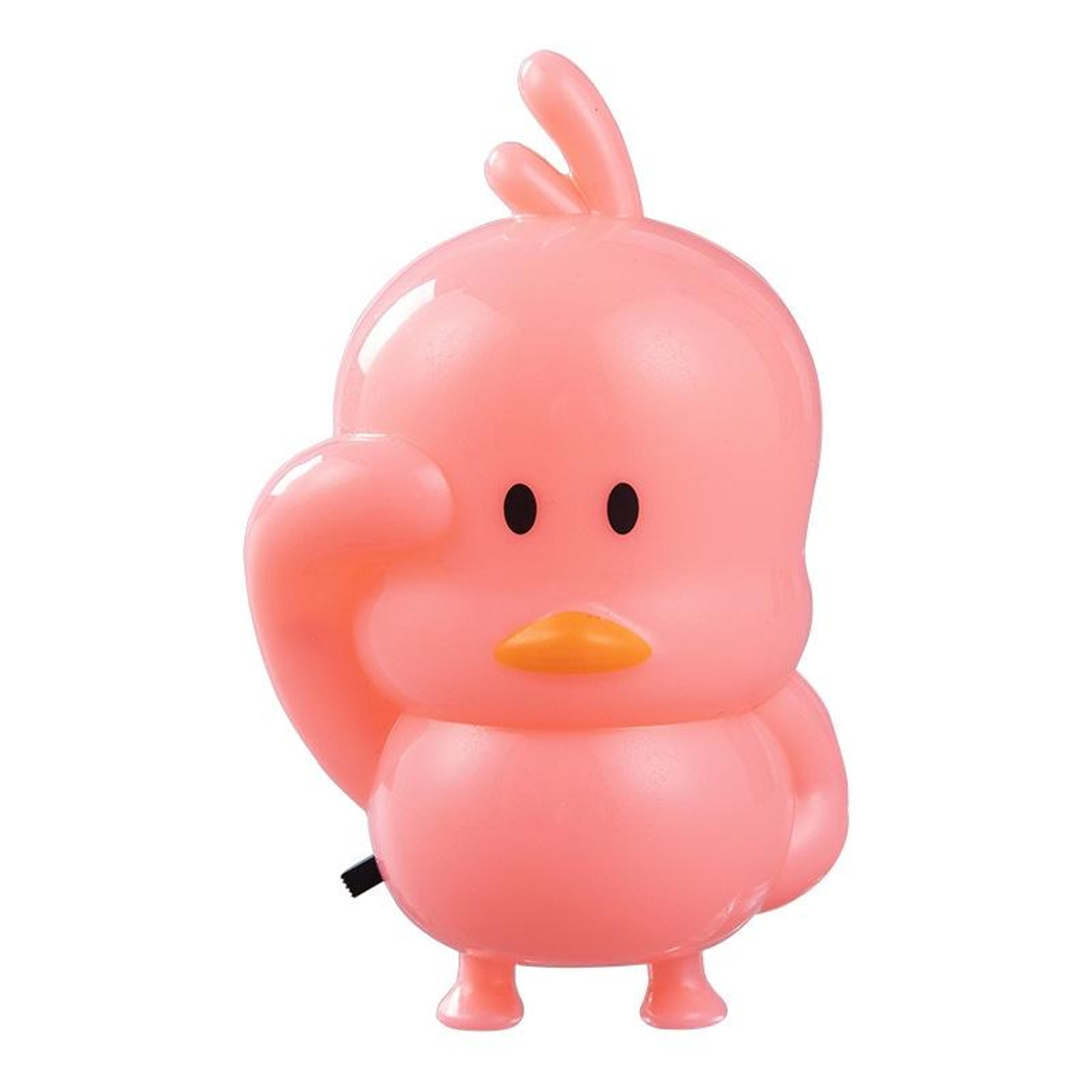 5pcs cute duck led night light plug-in nursery and bedside lamp