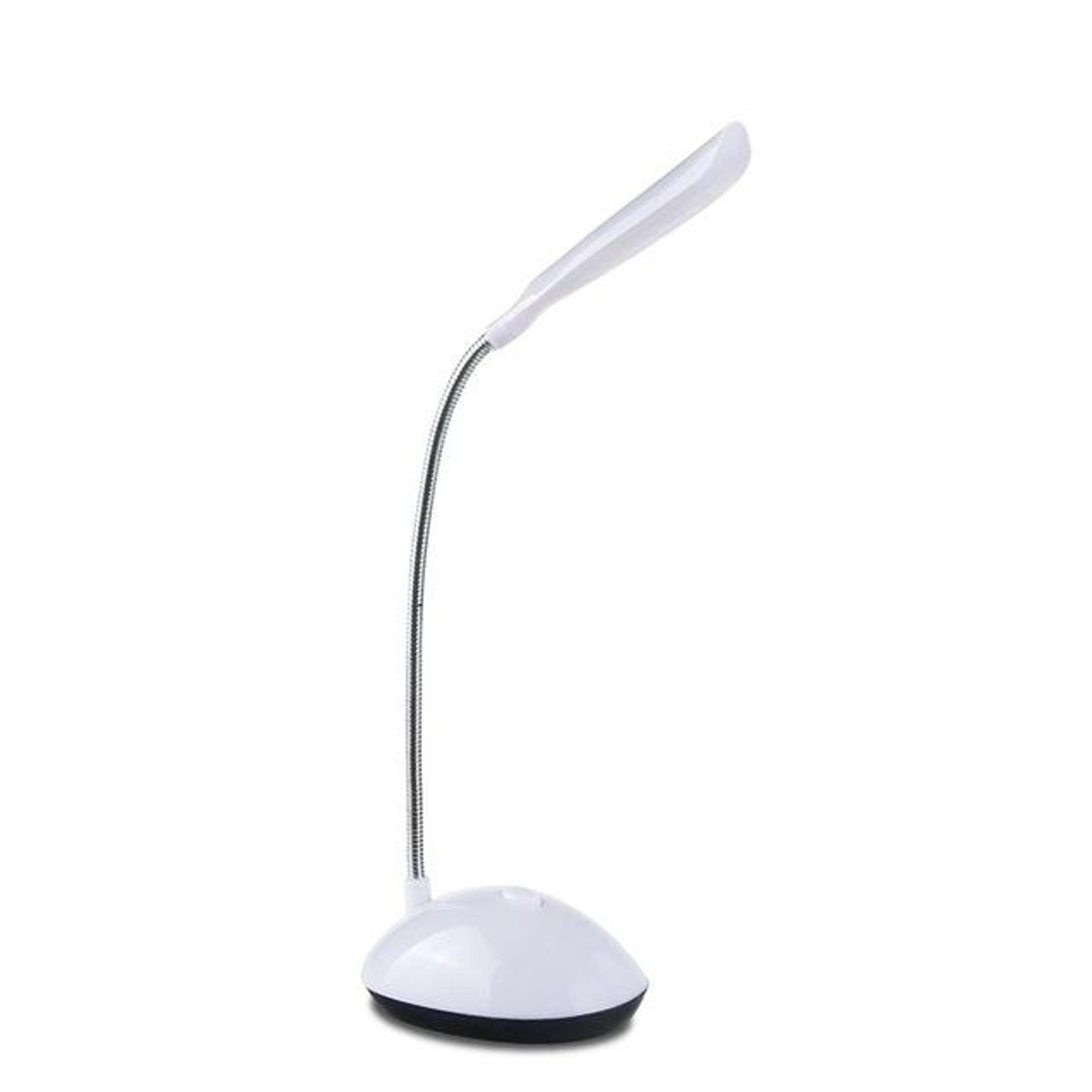 2pcs flexible led desk lamp portable battery powered reading and kids night light