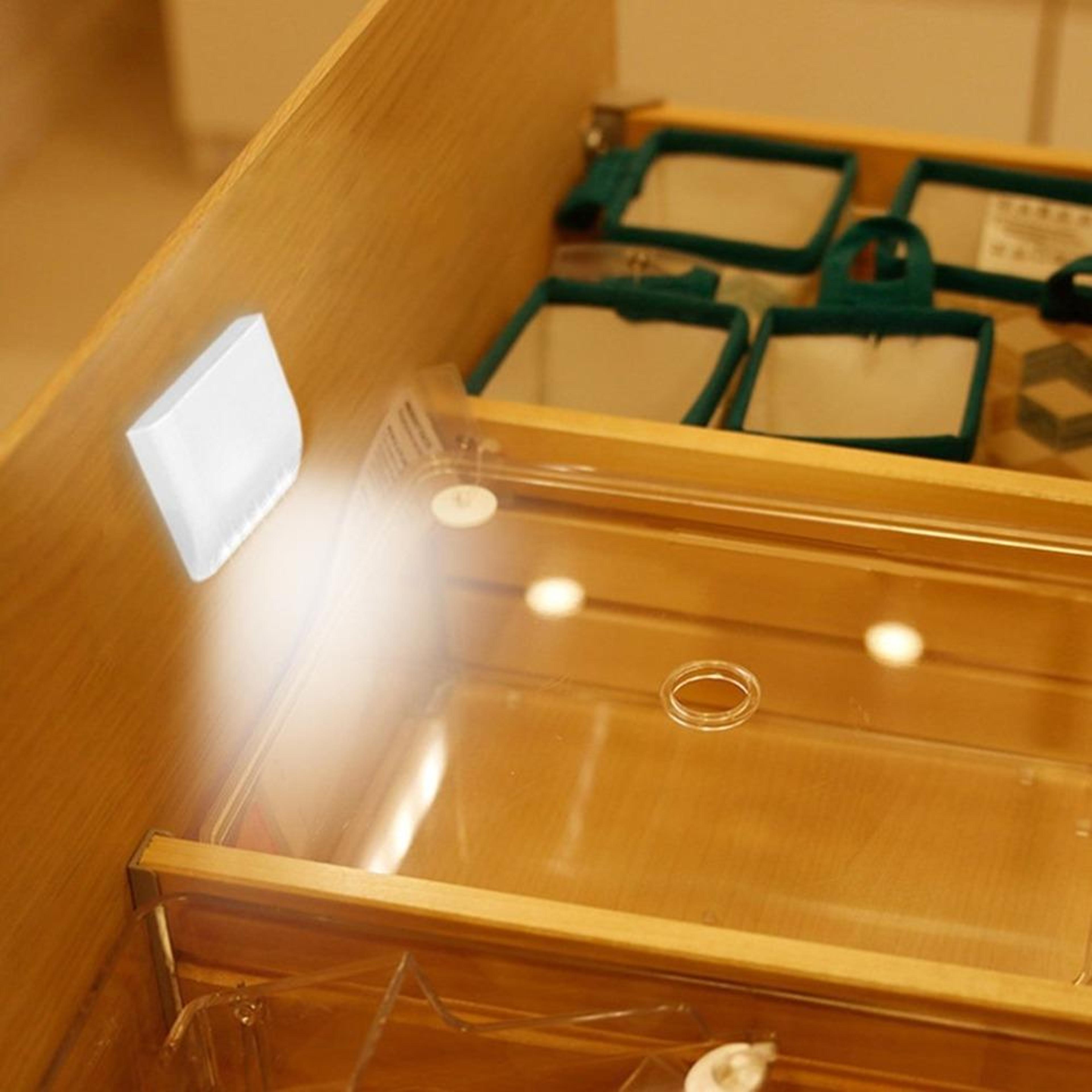 7-led cabinet hinge light smart sensor led cabinet light for closets and wardrobes
