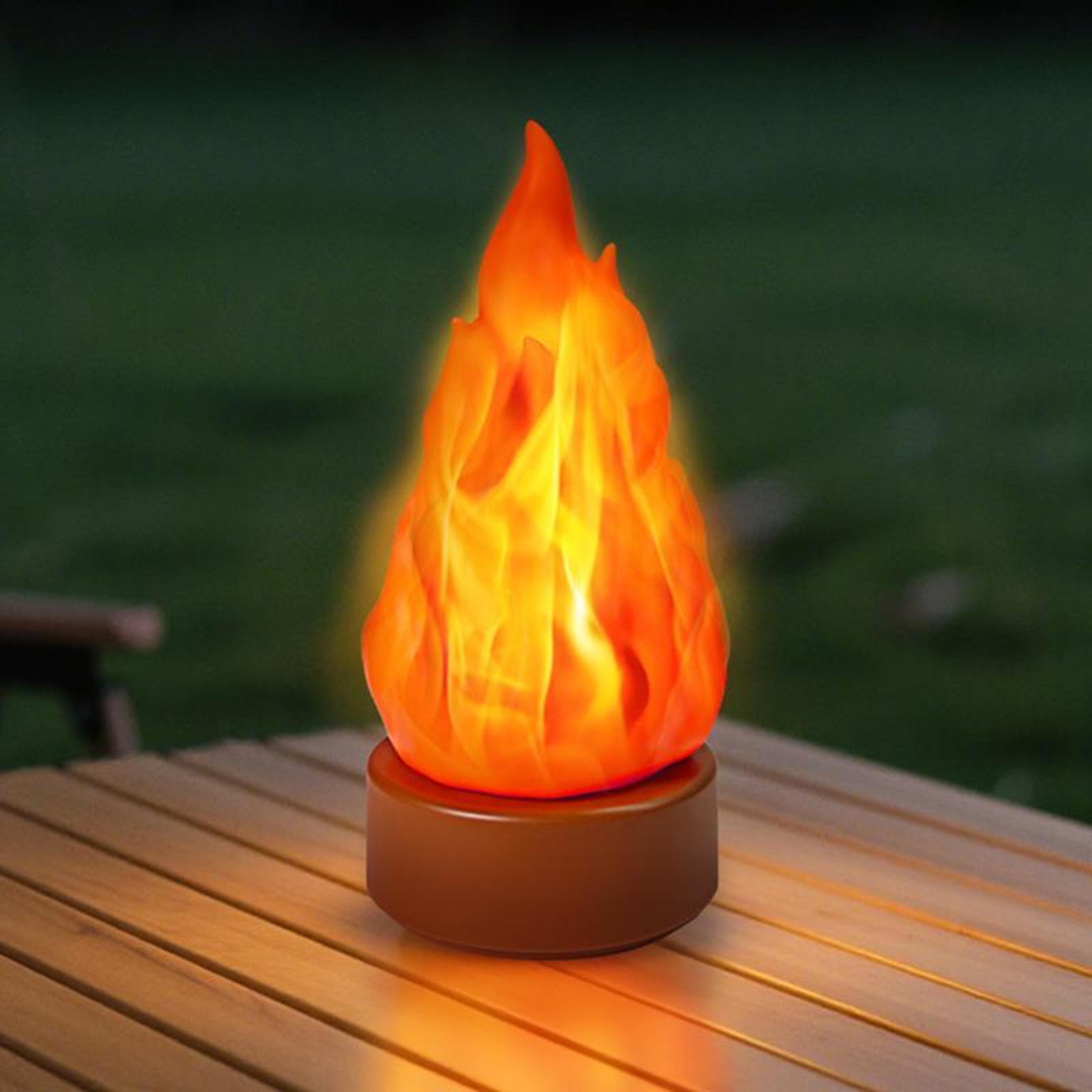 rechargeable led flame lamp and camping lantern