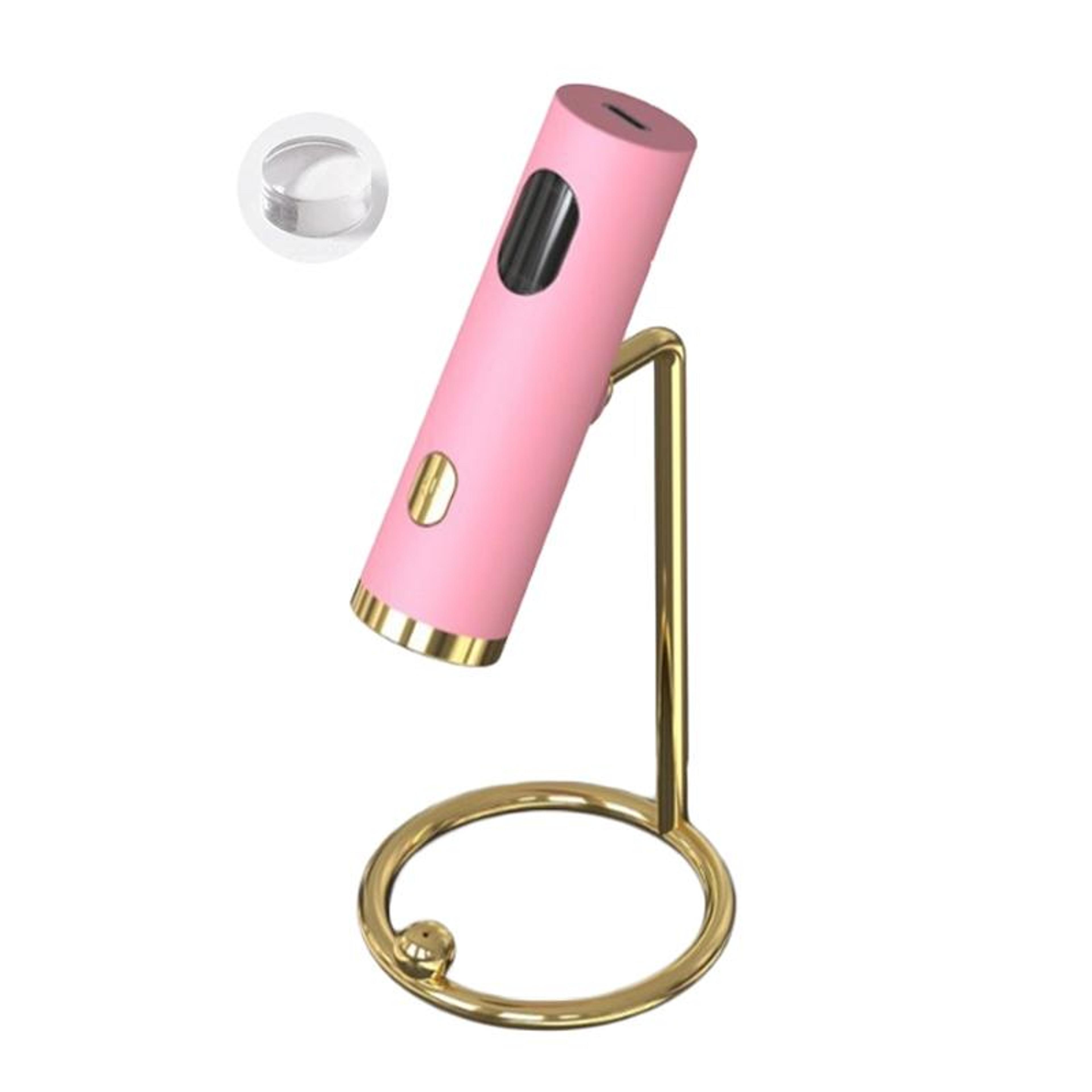 mini uv nail lamp with magnetic stand, silicone stamper and usb-c rechargeable gel nail dryer