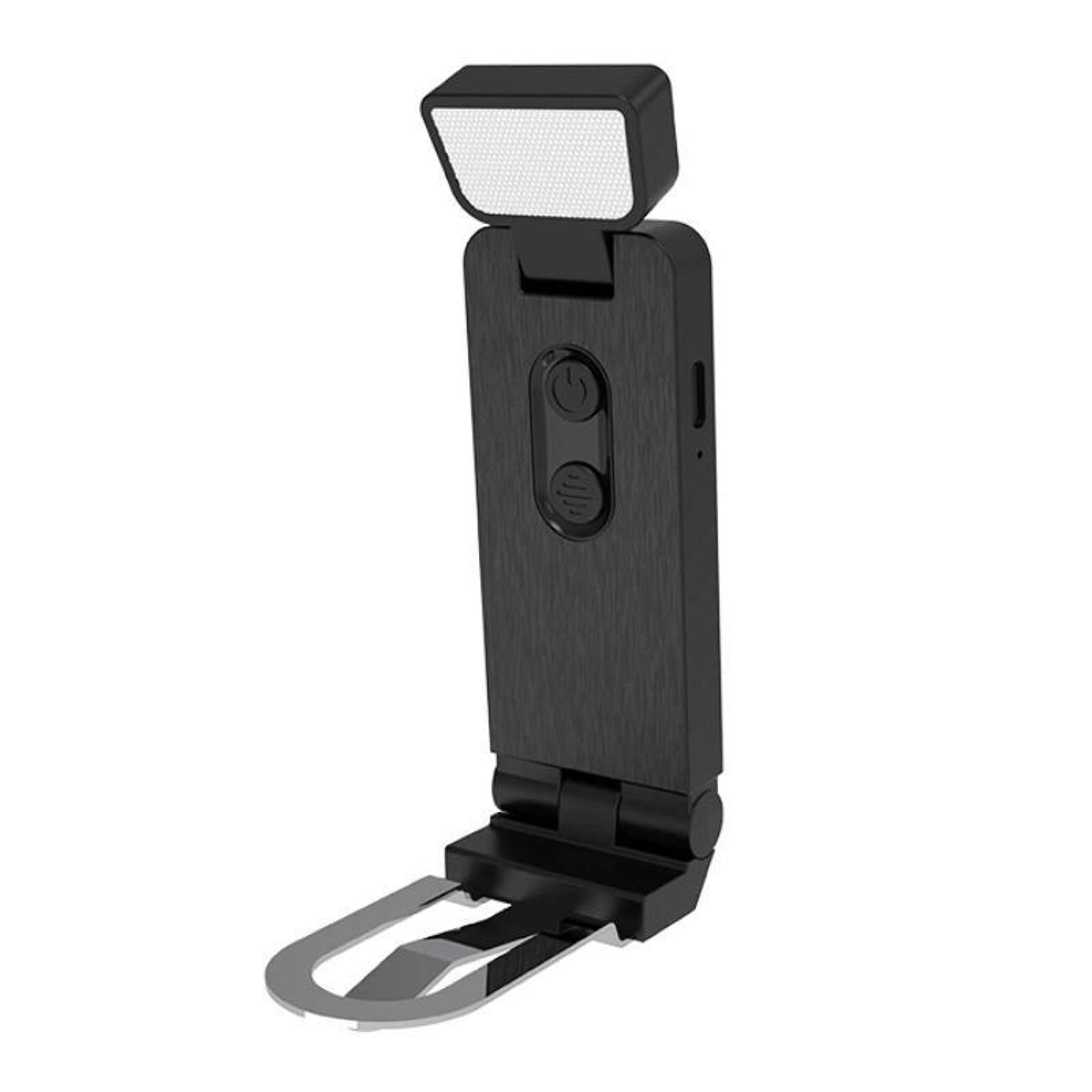 mini rechargeable book light with clip, 6-level dimmable led reading lamp