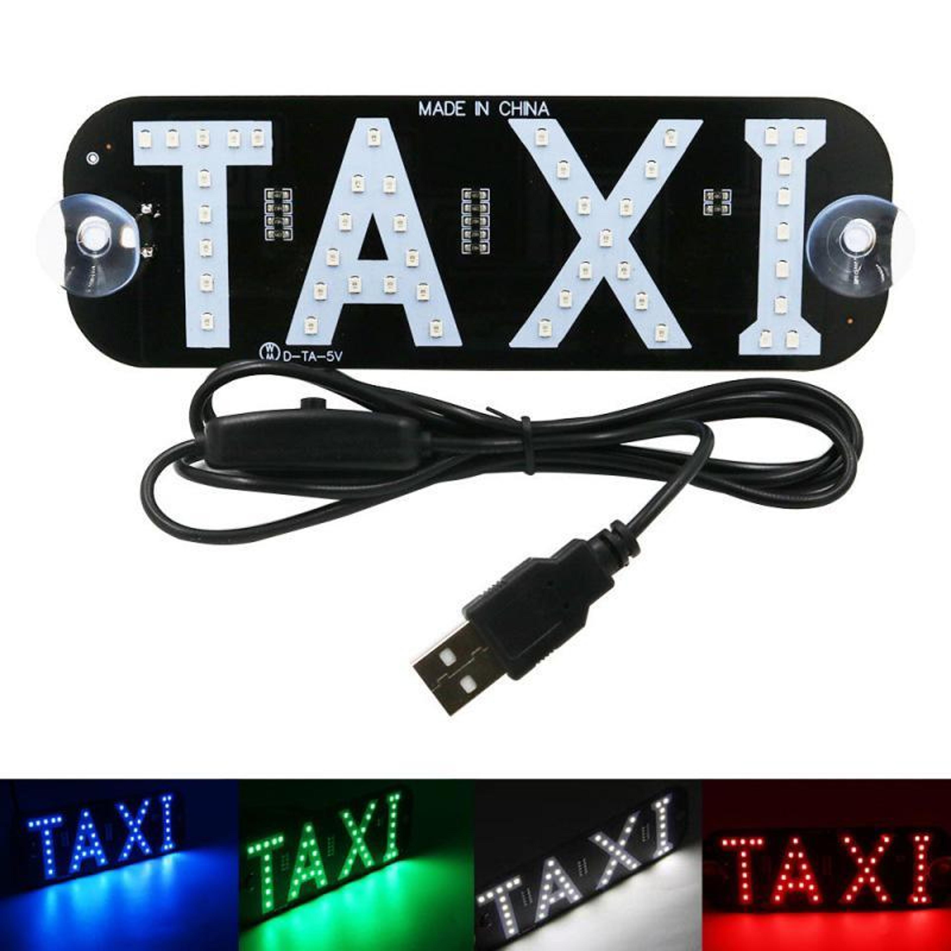 taxi roof indicator light with switch 3w vehicle sign lamp