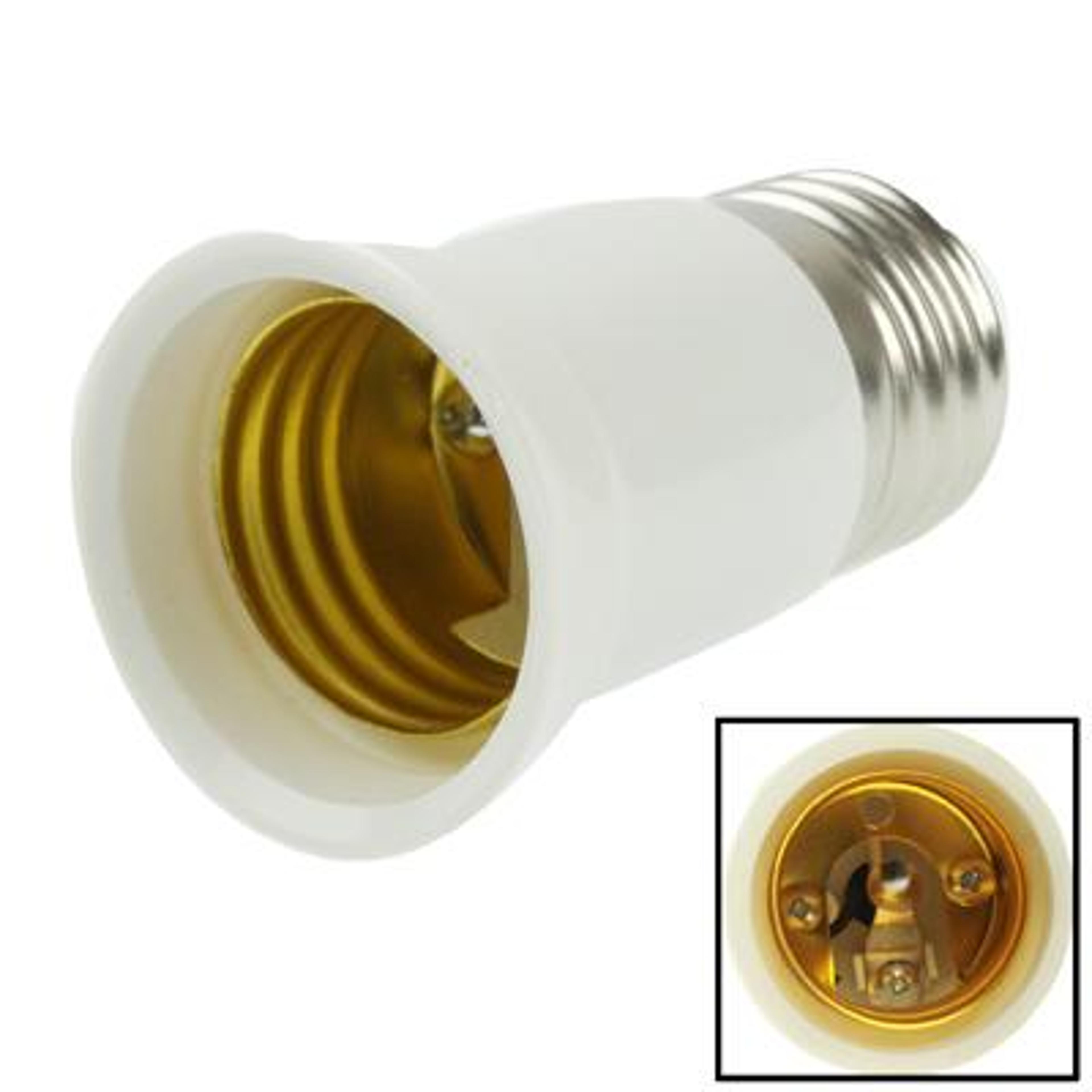 e27 to e27 light bulb socket adapter high temperature resistant lamp holder converter