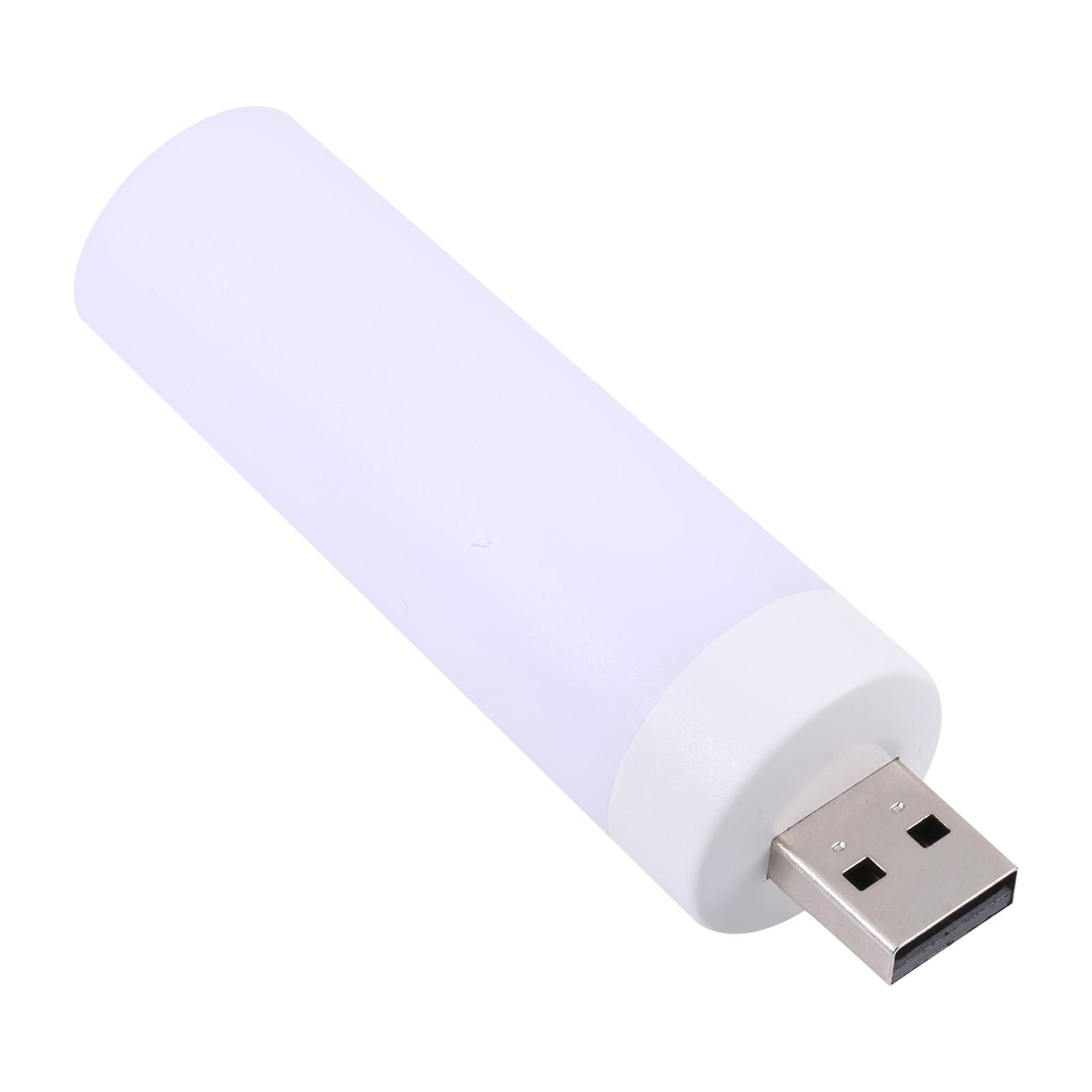 usb led flame lamp flameless candle night light for warm ambient decor