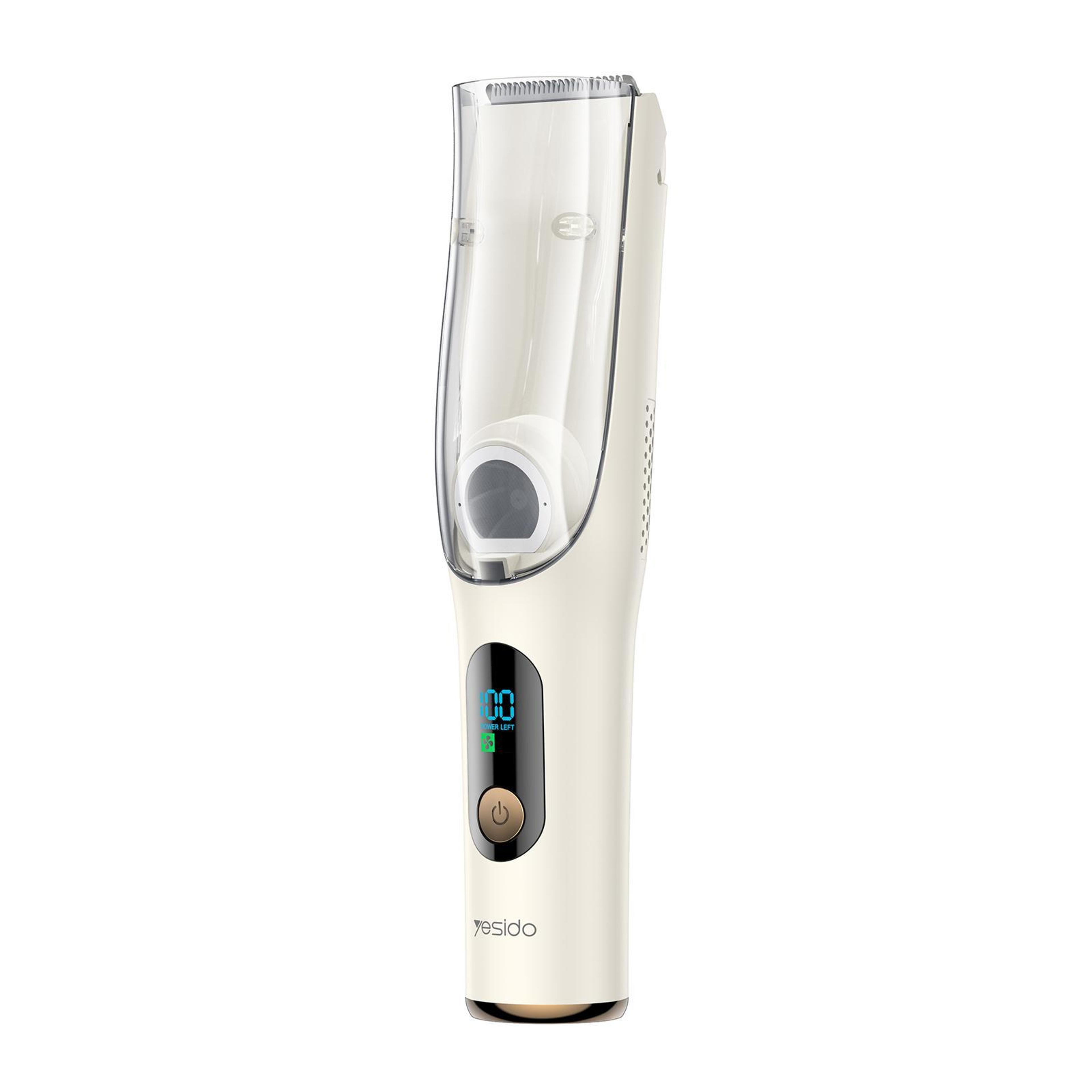 baby hair clipper with ceramic blade, vacuum suction and ipx7 waterproof design