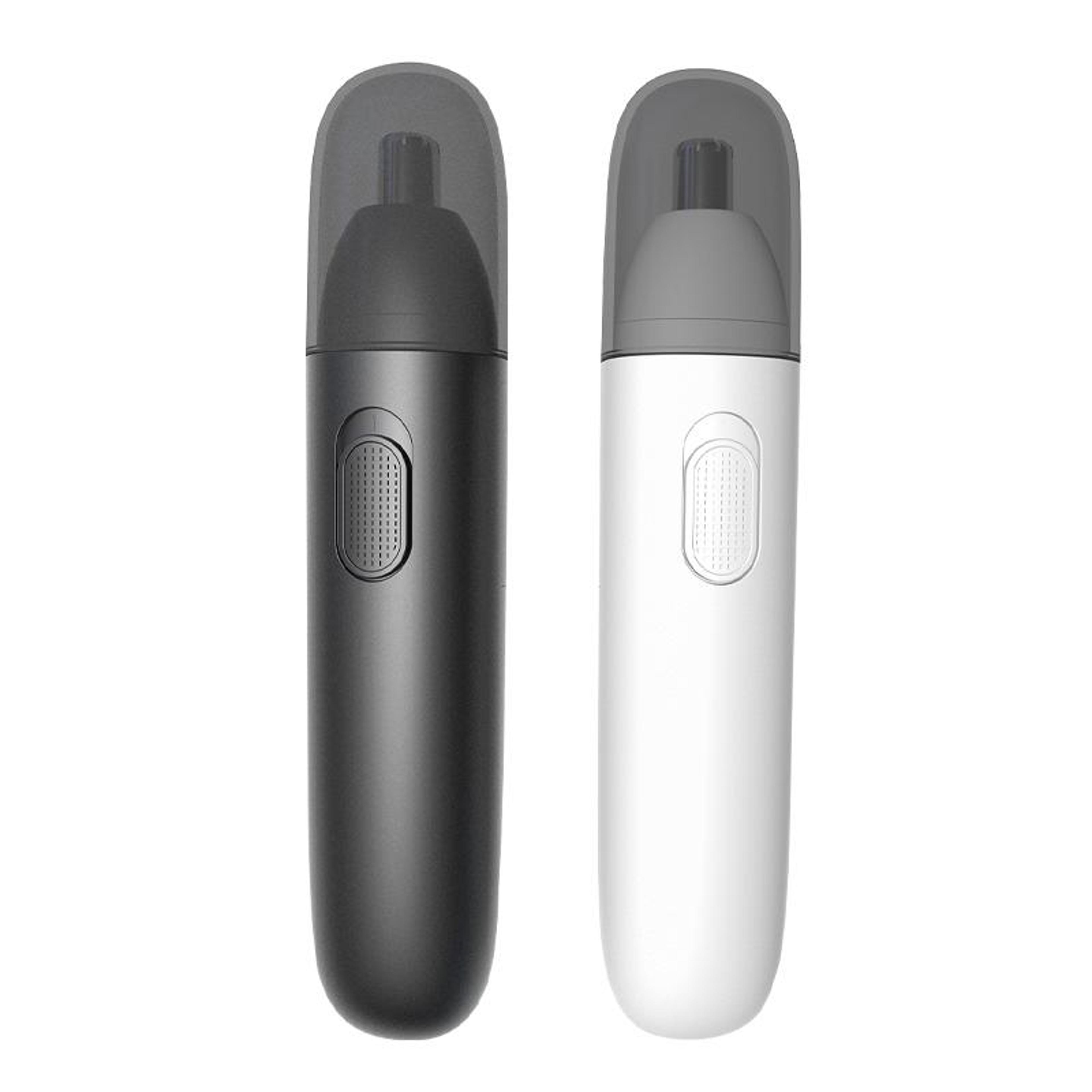 usb rechargeable nose hair trimmer with 360° painless rotary cutting