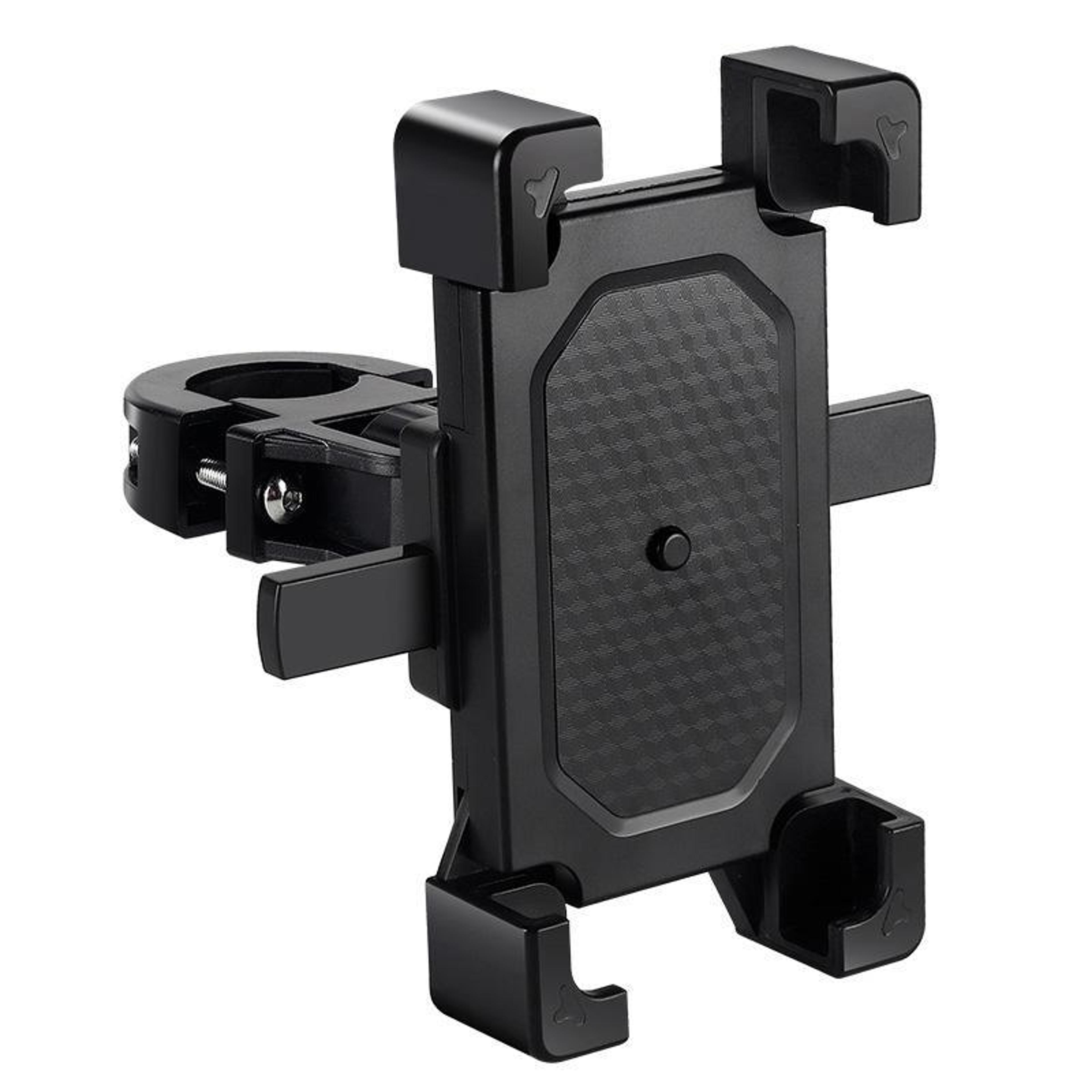 anti-shake truck phone holder with charging access and 360° navigation mount