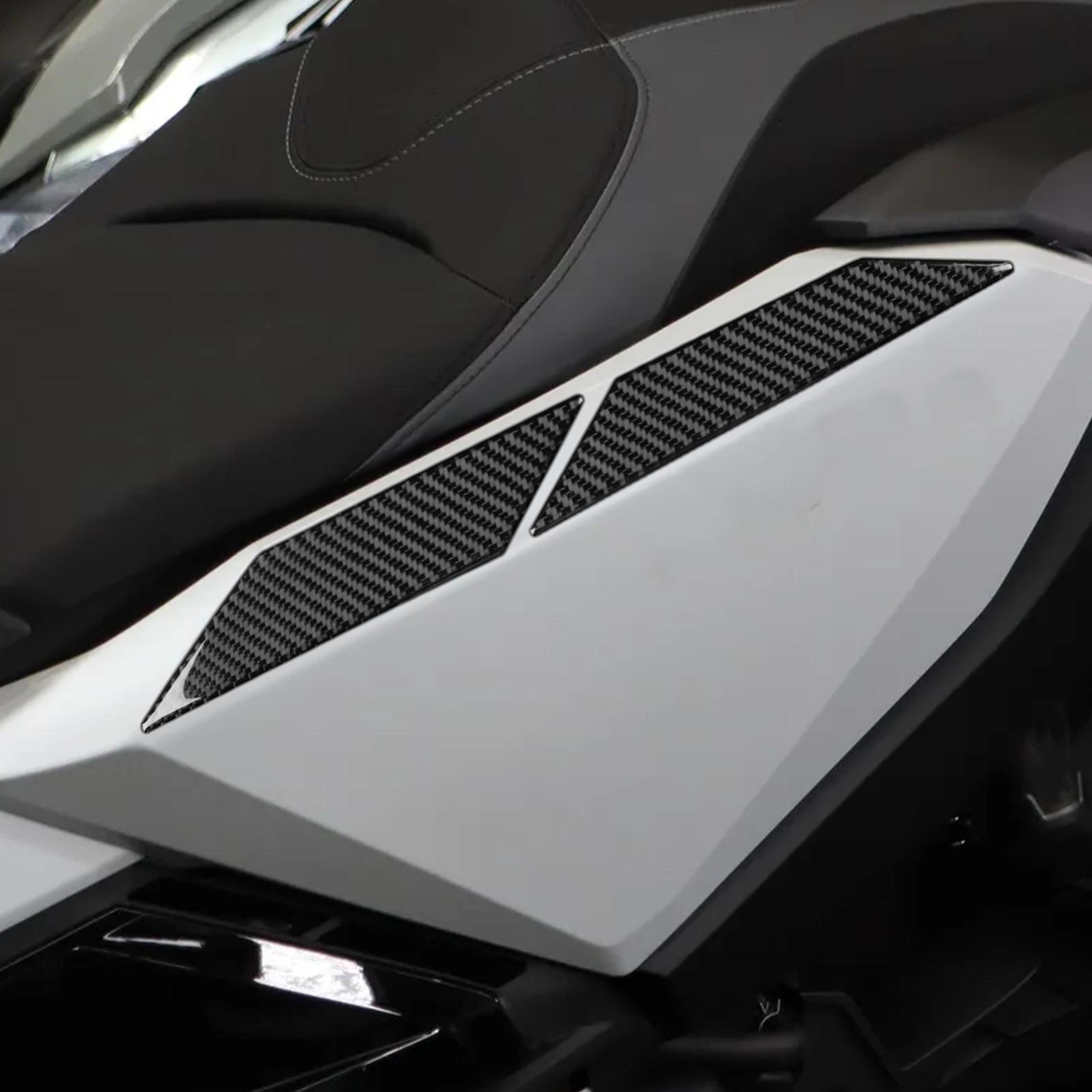 honda adv350 2022-2026 genuine carbon fiber rear side panel protectors