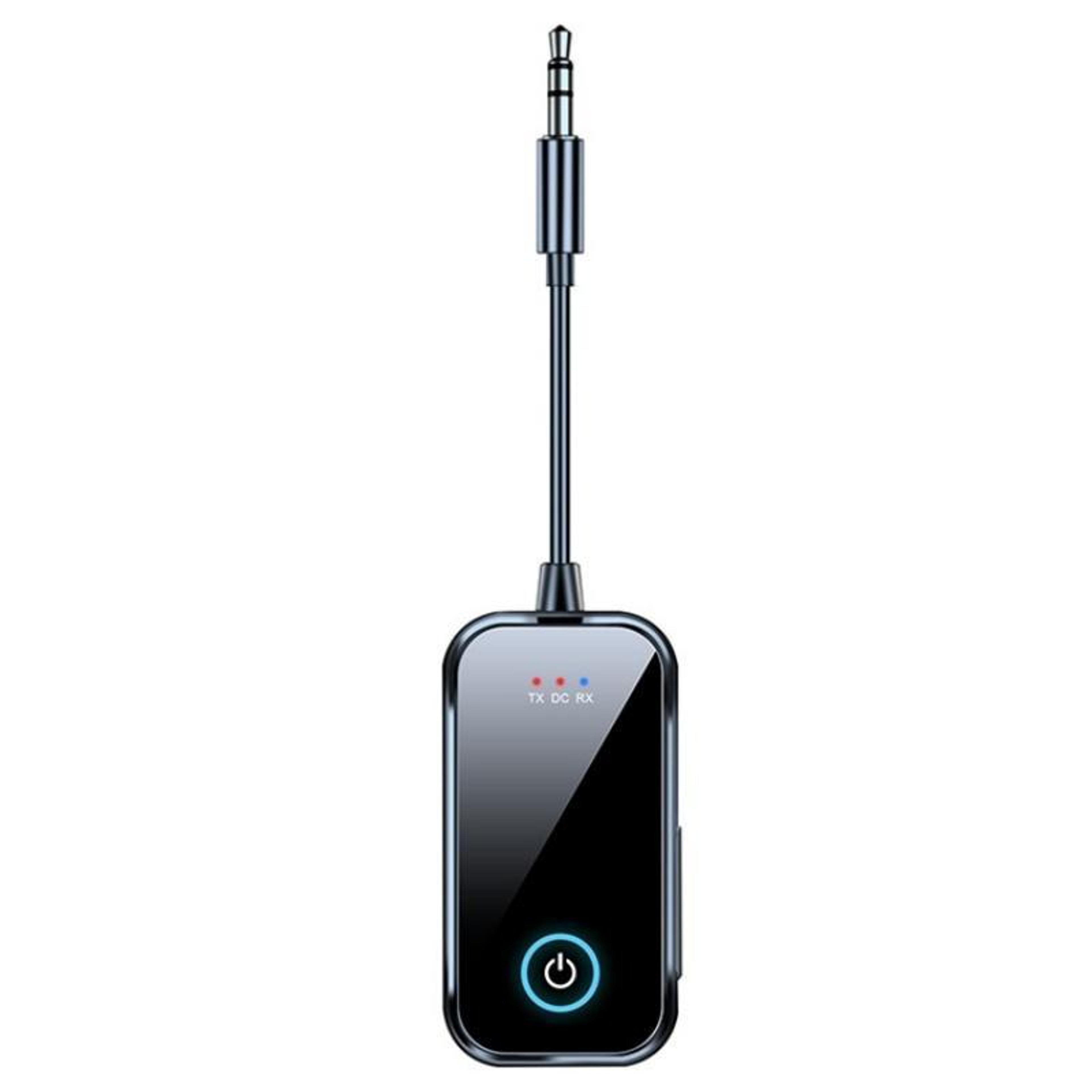 t80 bluetooth 5.4 transmitter receiver 2-in-1 wireless aux adapter for car, tv and speakers