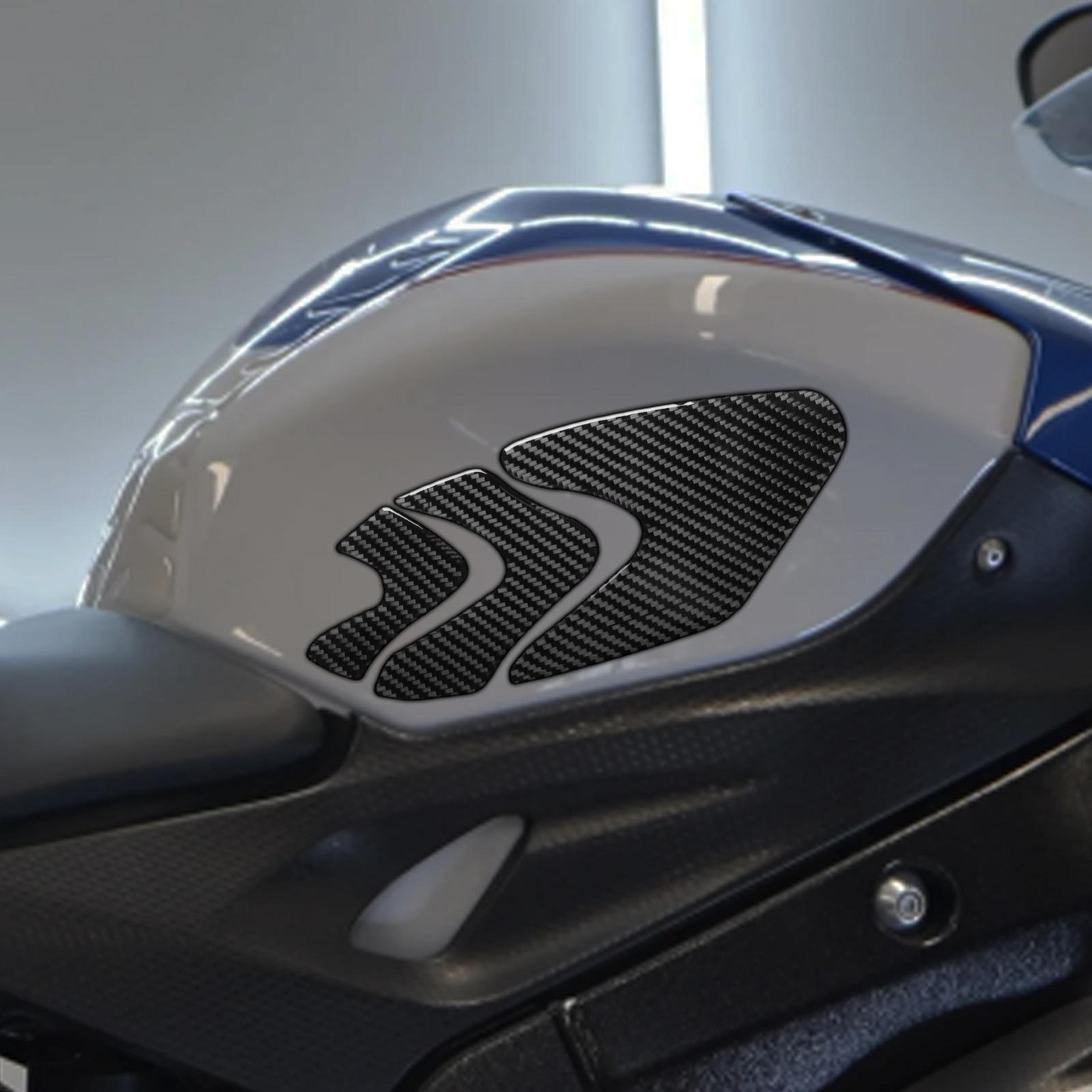 bmw s1000rr carbon fiber side stickers 2015-2019 self-adhesive body trim set
