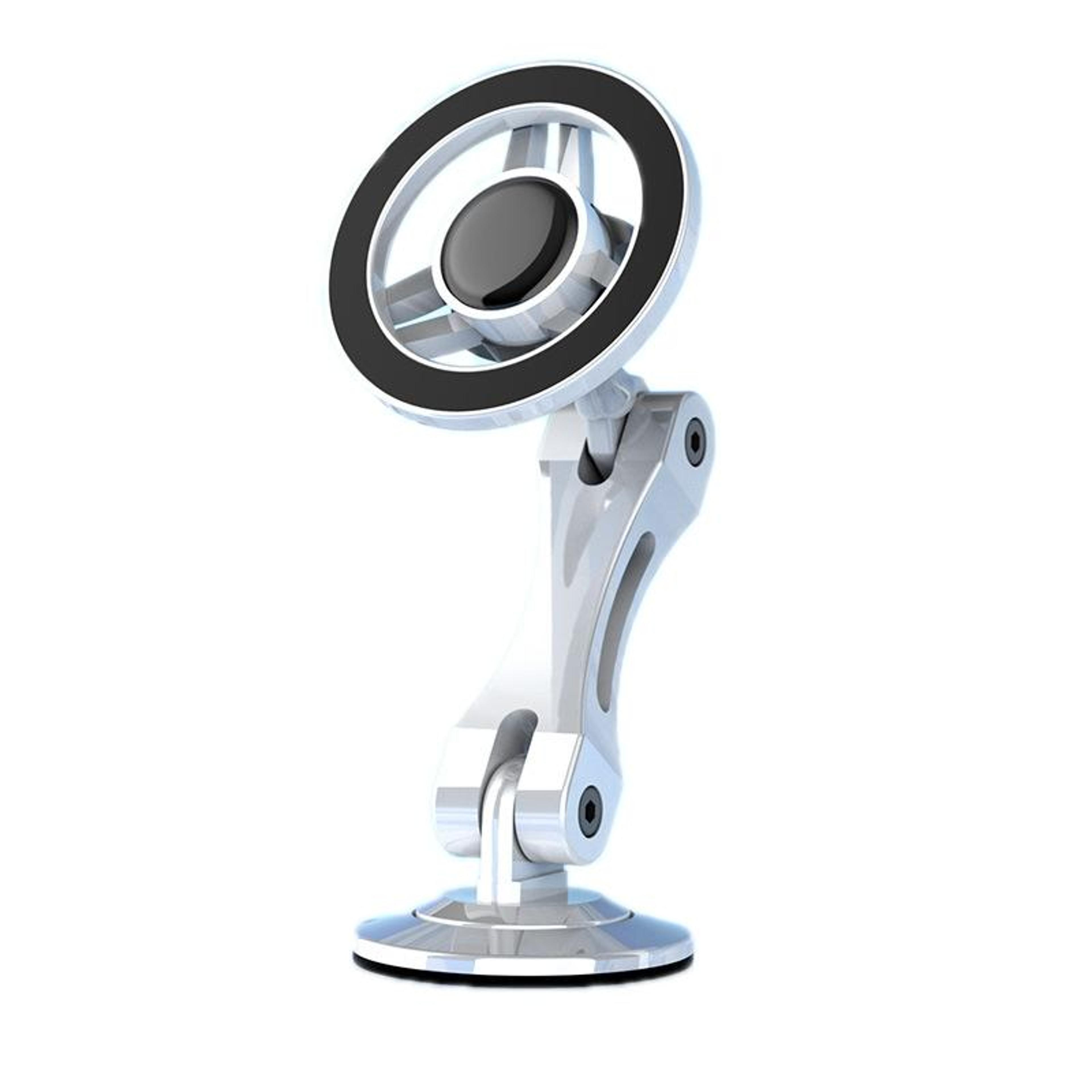 magsafe magnetic car phone holder with 360° rotation and foldable adjustable mount