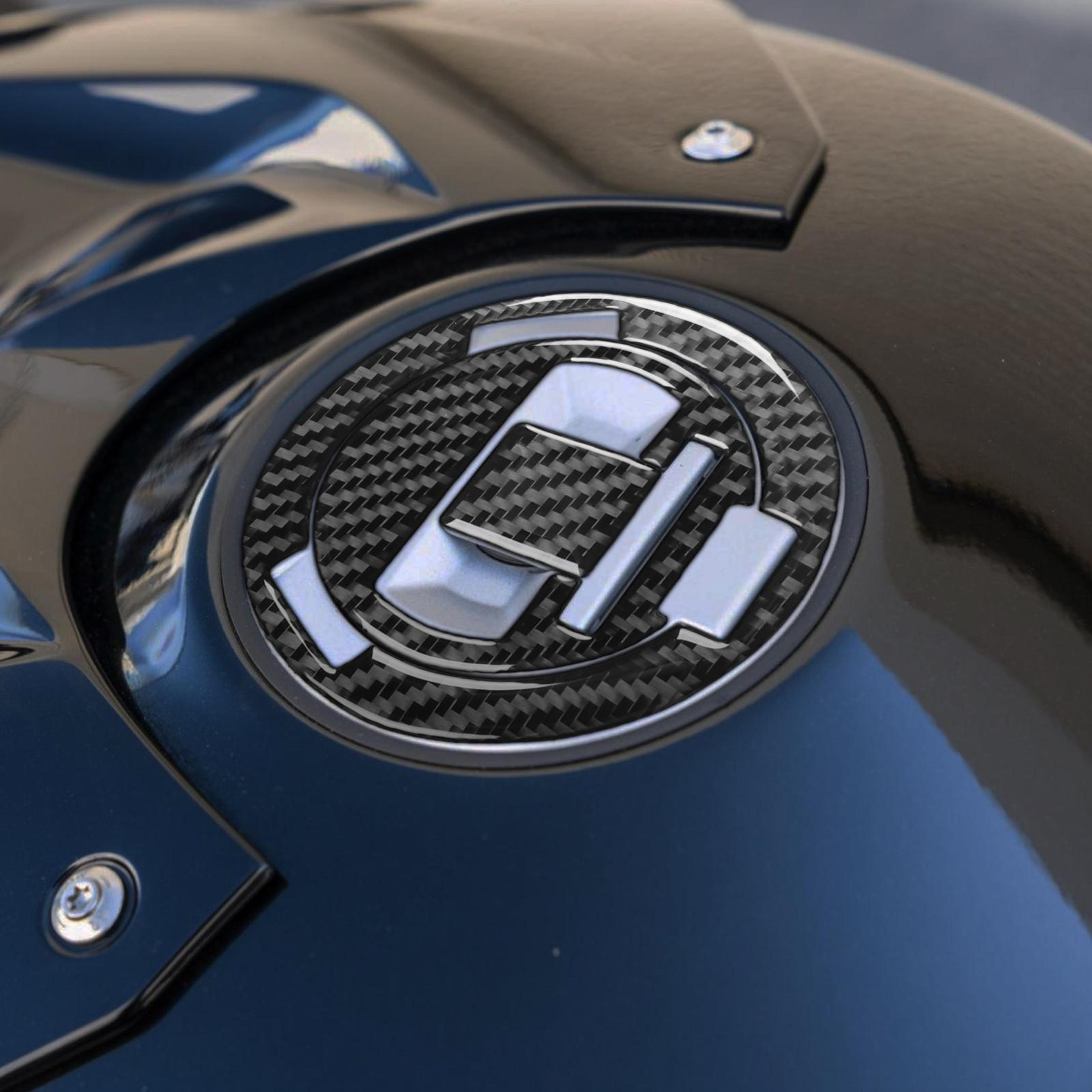 bmw s1000rr carbon fiber fuel tank cap sticker 2015-2019 self-adhesive tank protector