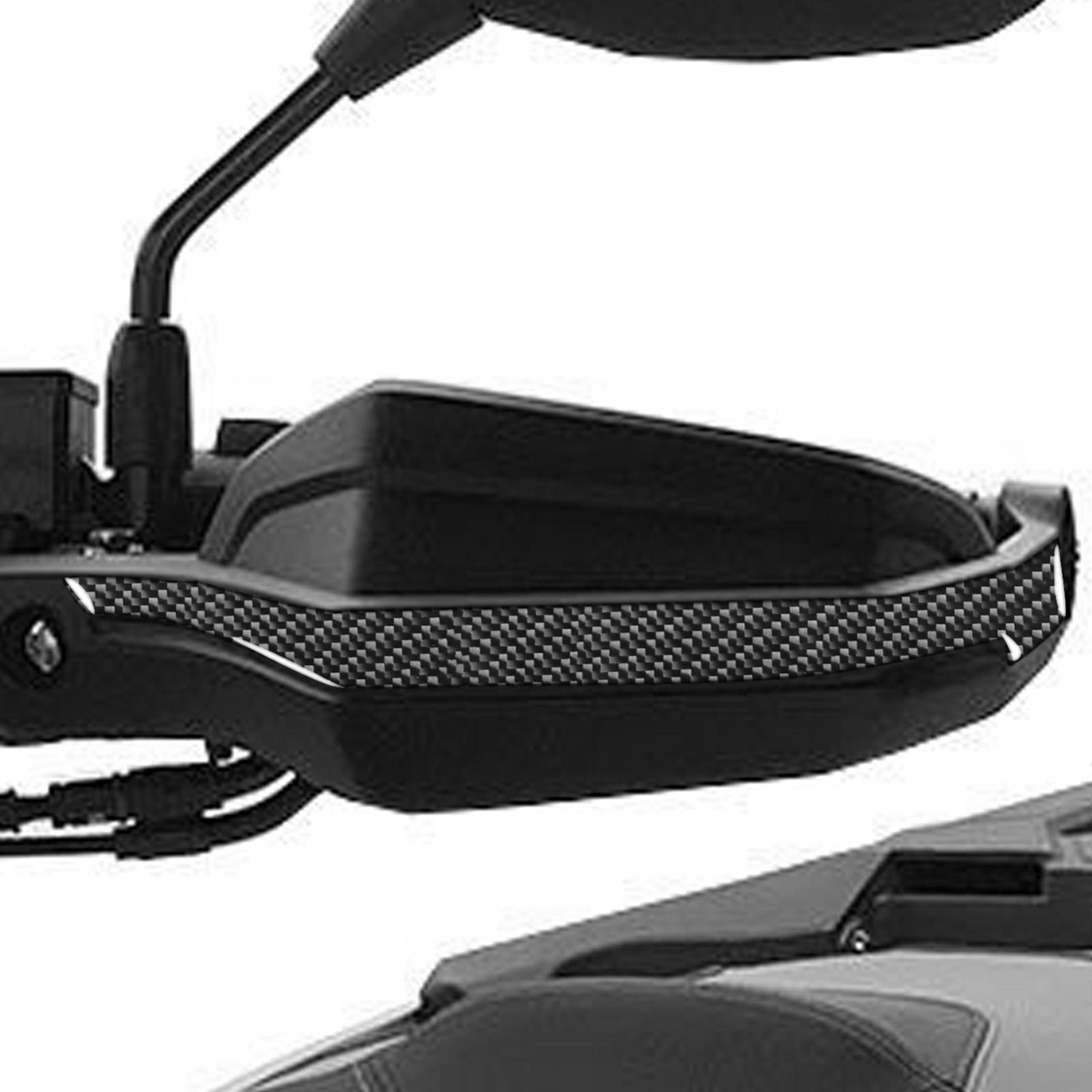 honda adv350 carbon fiber handguard lower protectors 4pcs 2022-2026
