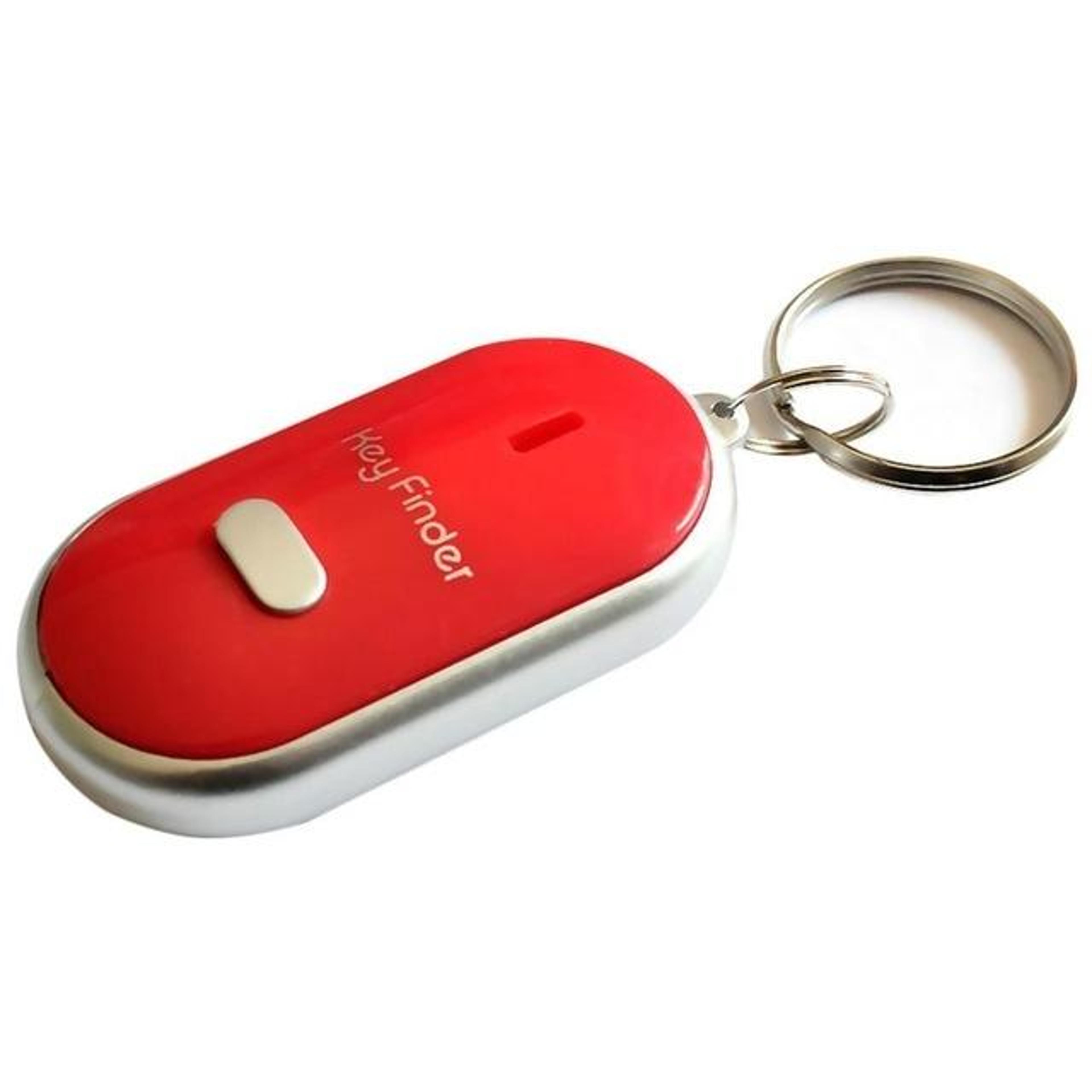 mini whistle key finder with led flash and sound activated key locator