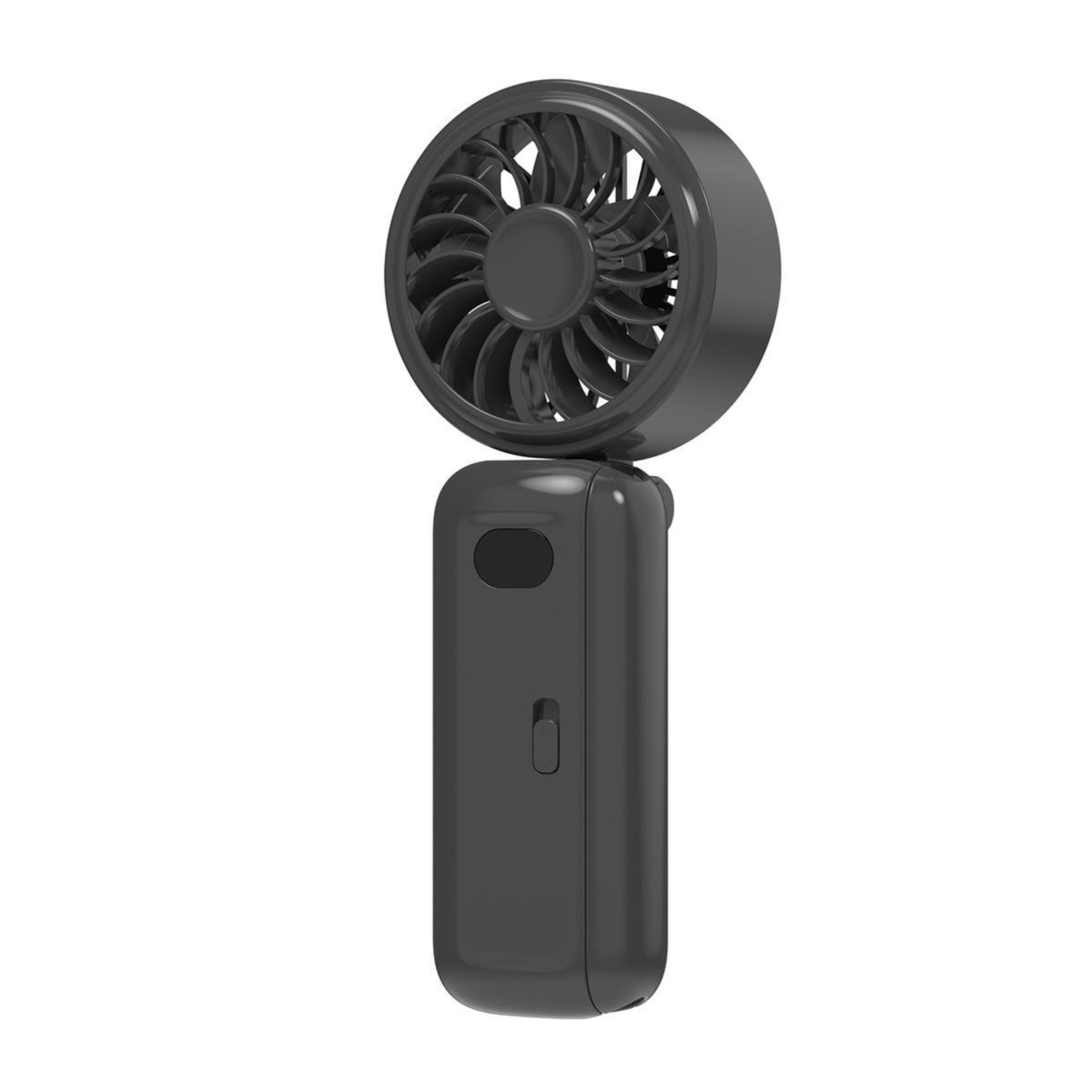 umbrella clip fan rechargeable 5-speed foldable handheld fan