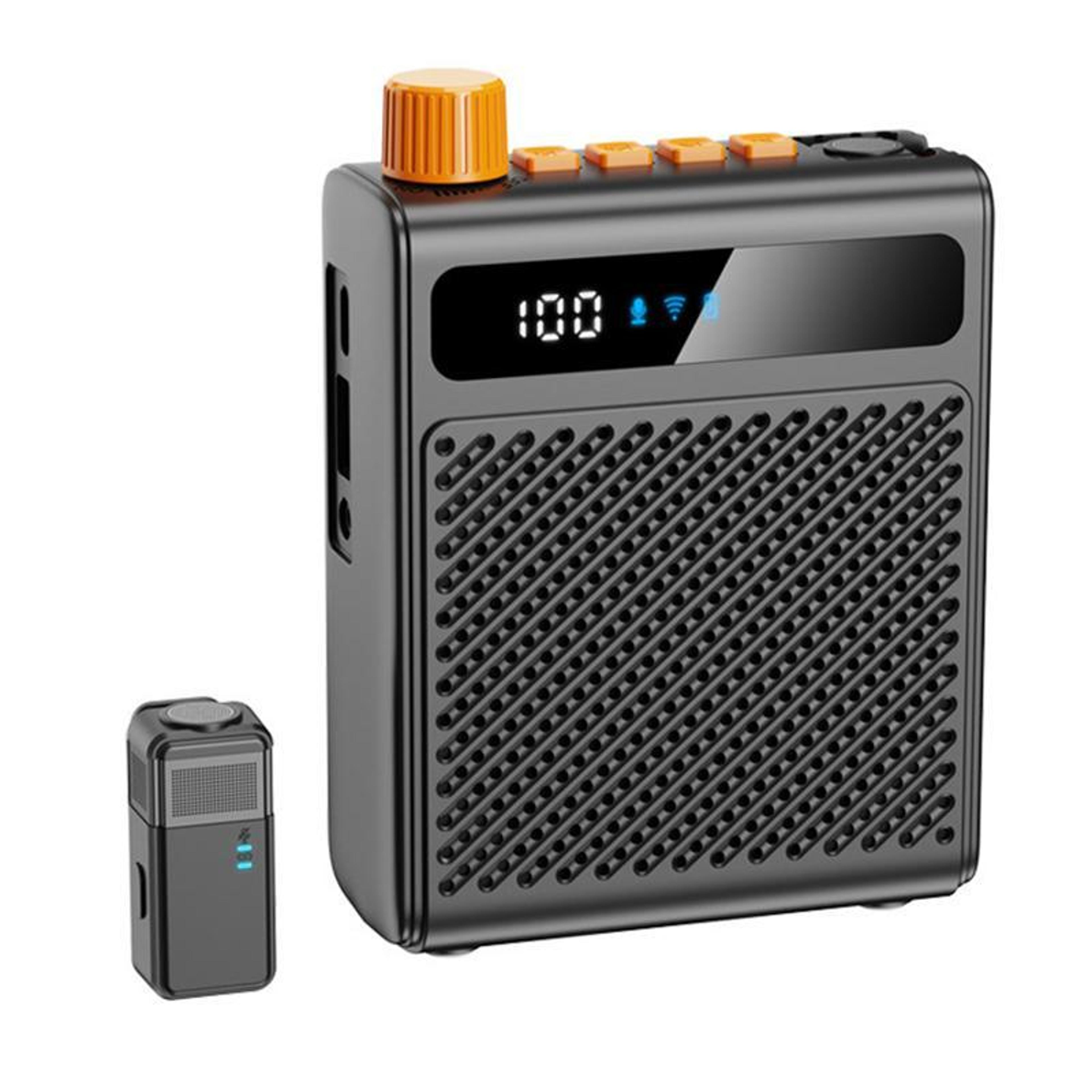 ky300 portable voice amplifier with wireless lavalier microphone