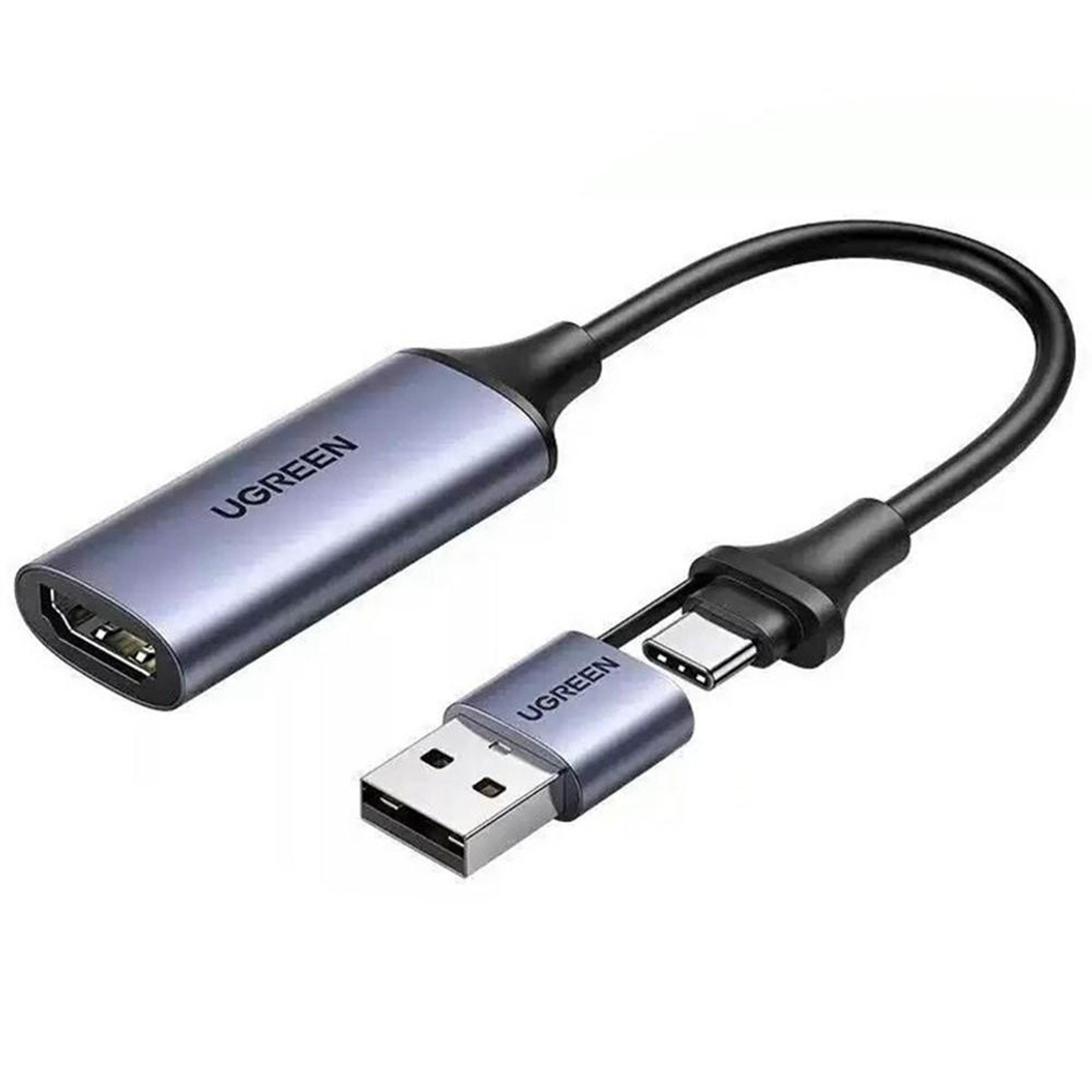 4k hdmi capture card with usb-c and usb-a for 1080p streaming