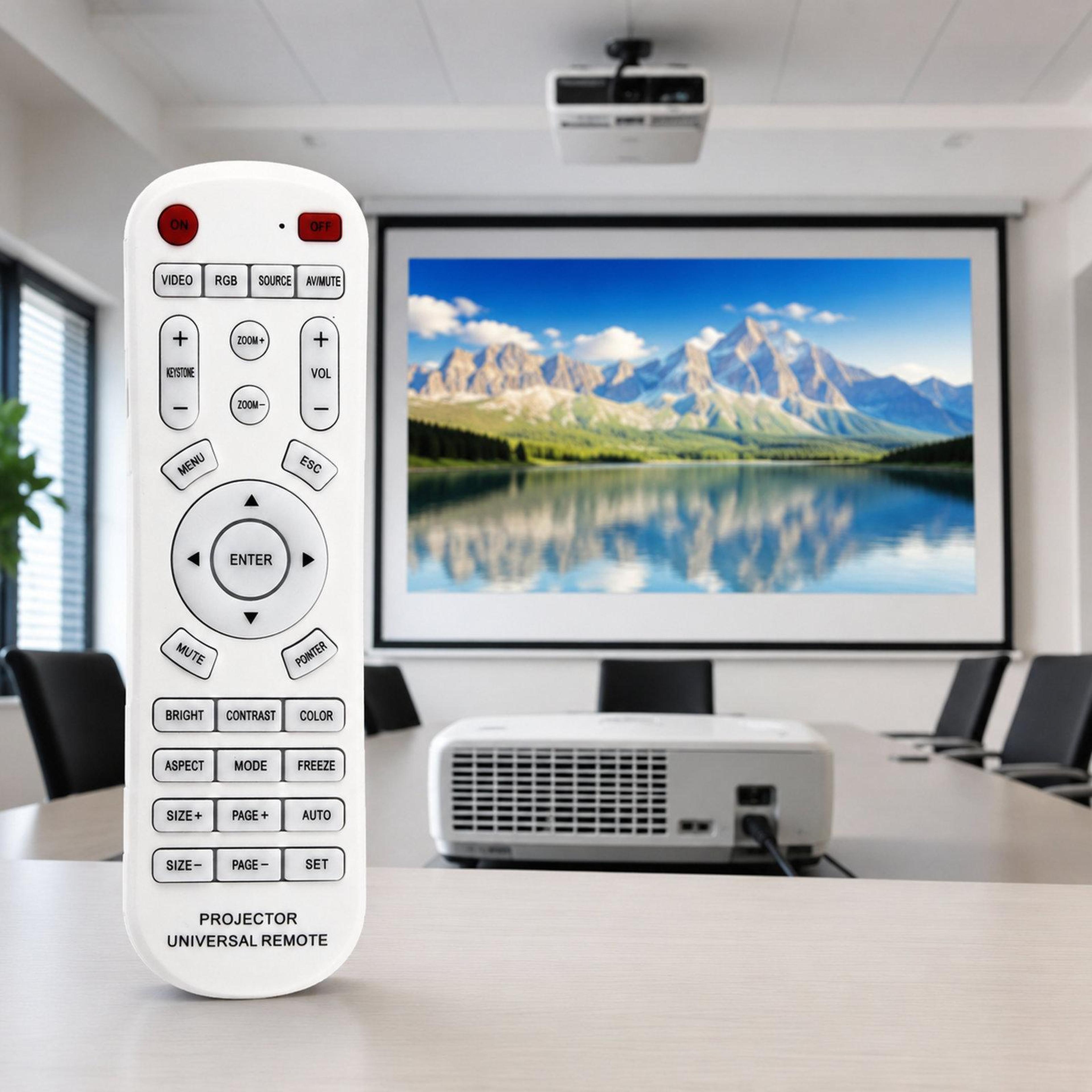 universal projector remote control replacement for epson benq optoma acer nec