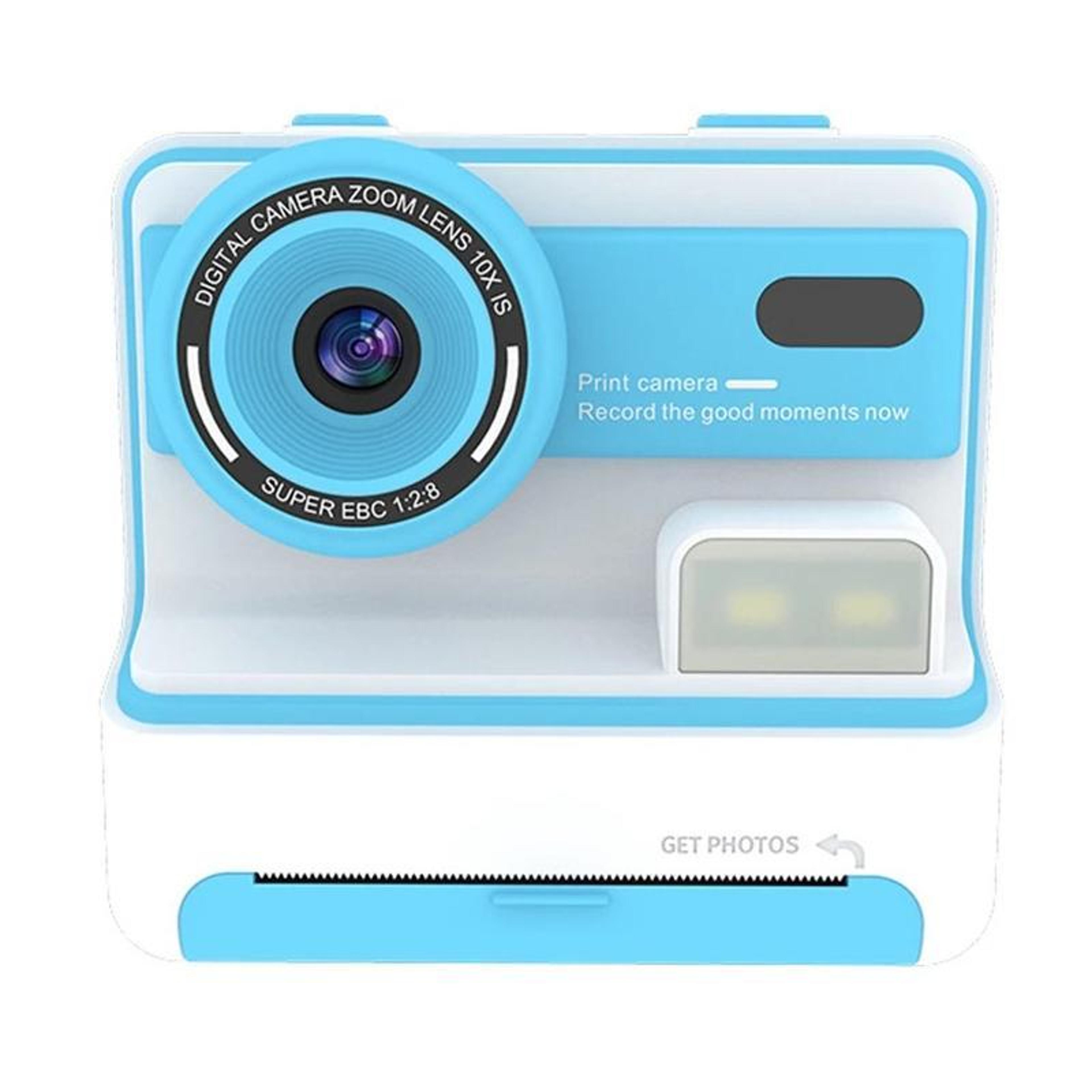 48mp kids instant print camera with dual lens and thermal photo printer