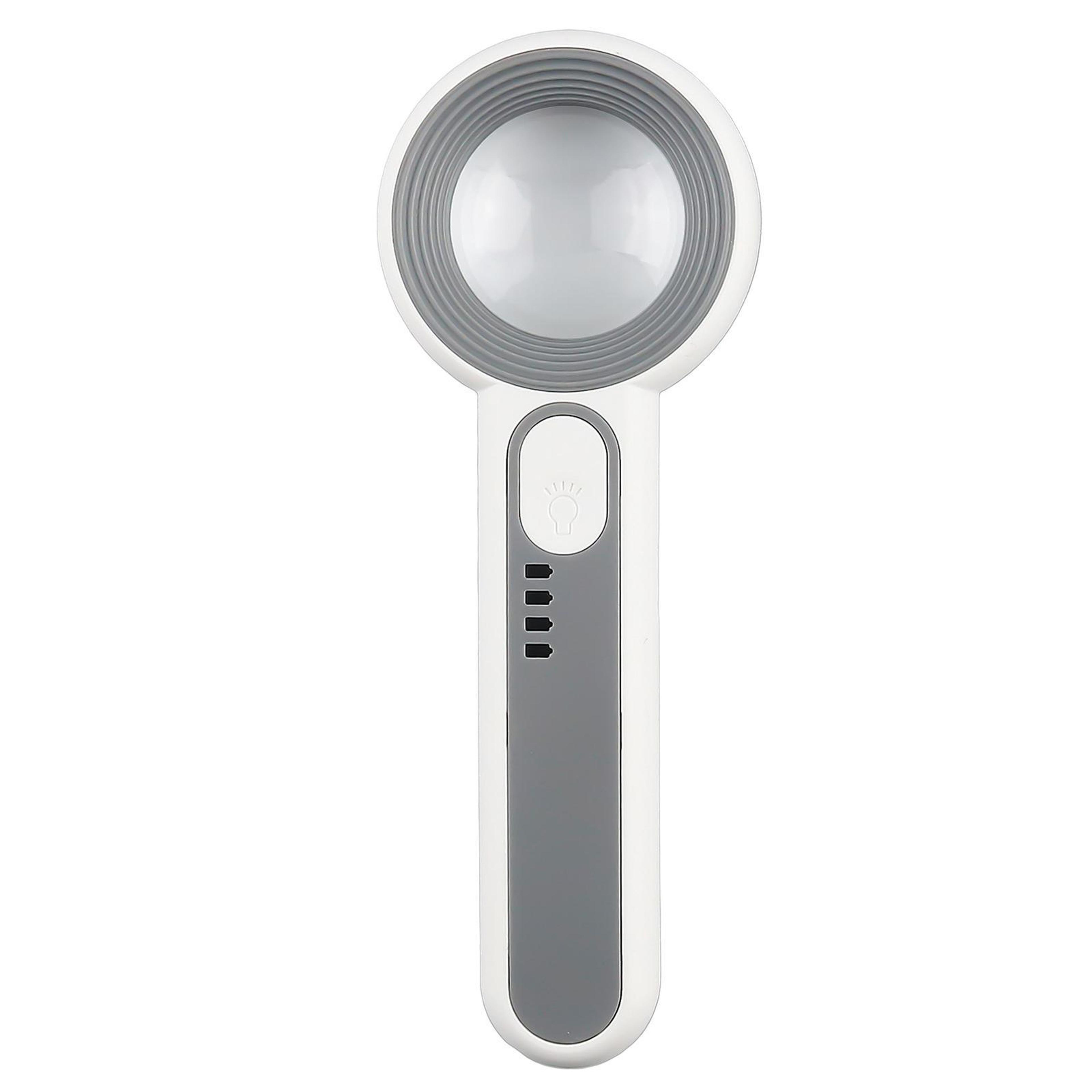 rechargeable led magnifying glass with adjustable brightness
