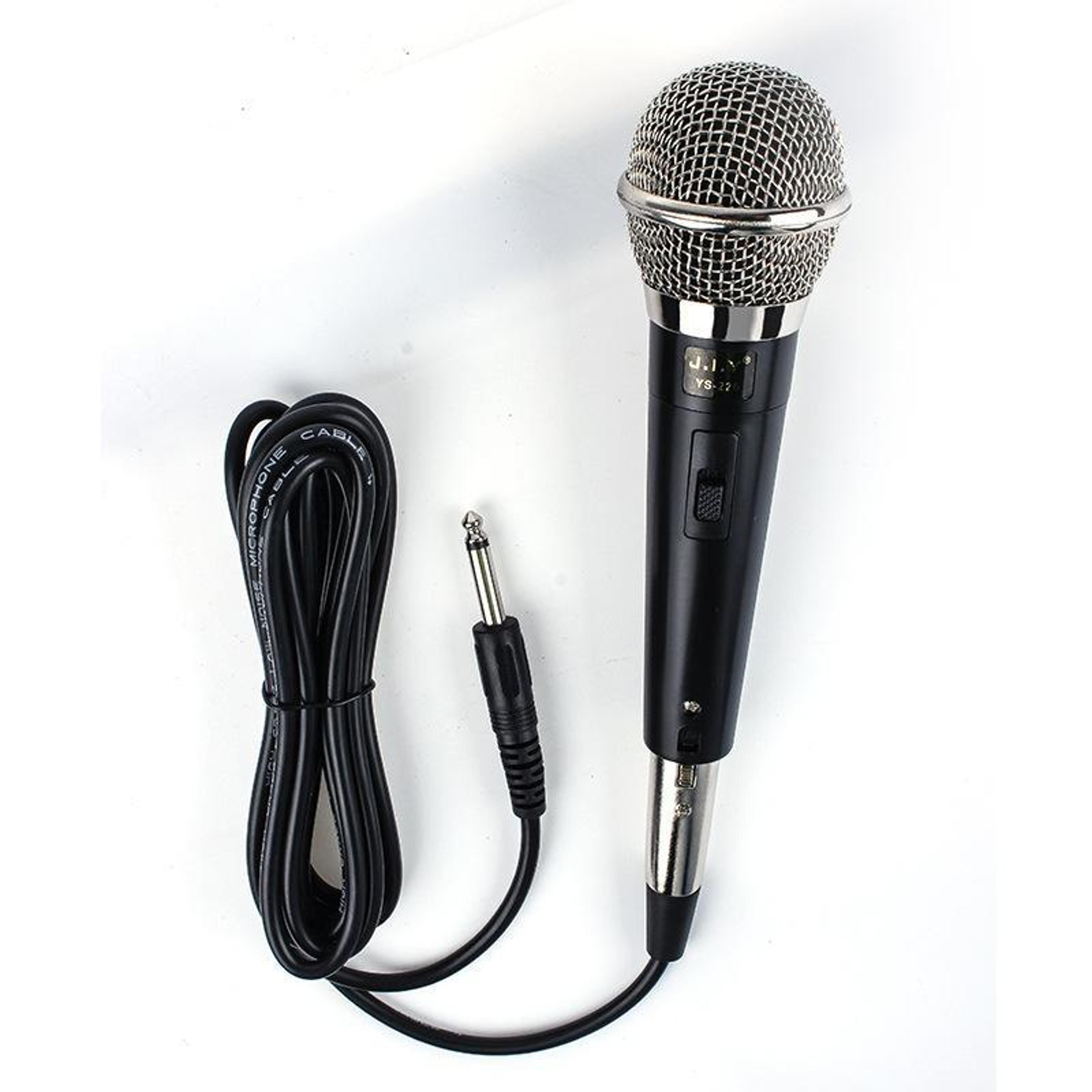 ys-226 wired dynamic microphone with 6.35mm plug and 3m cable for karaoke