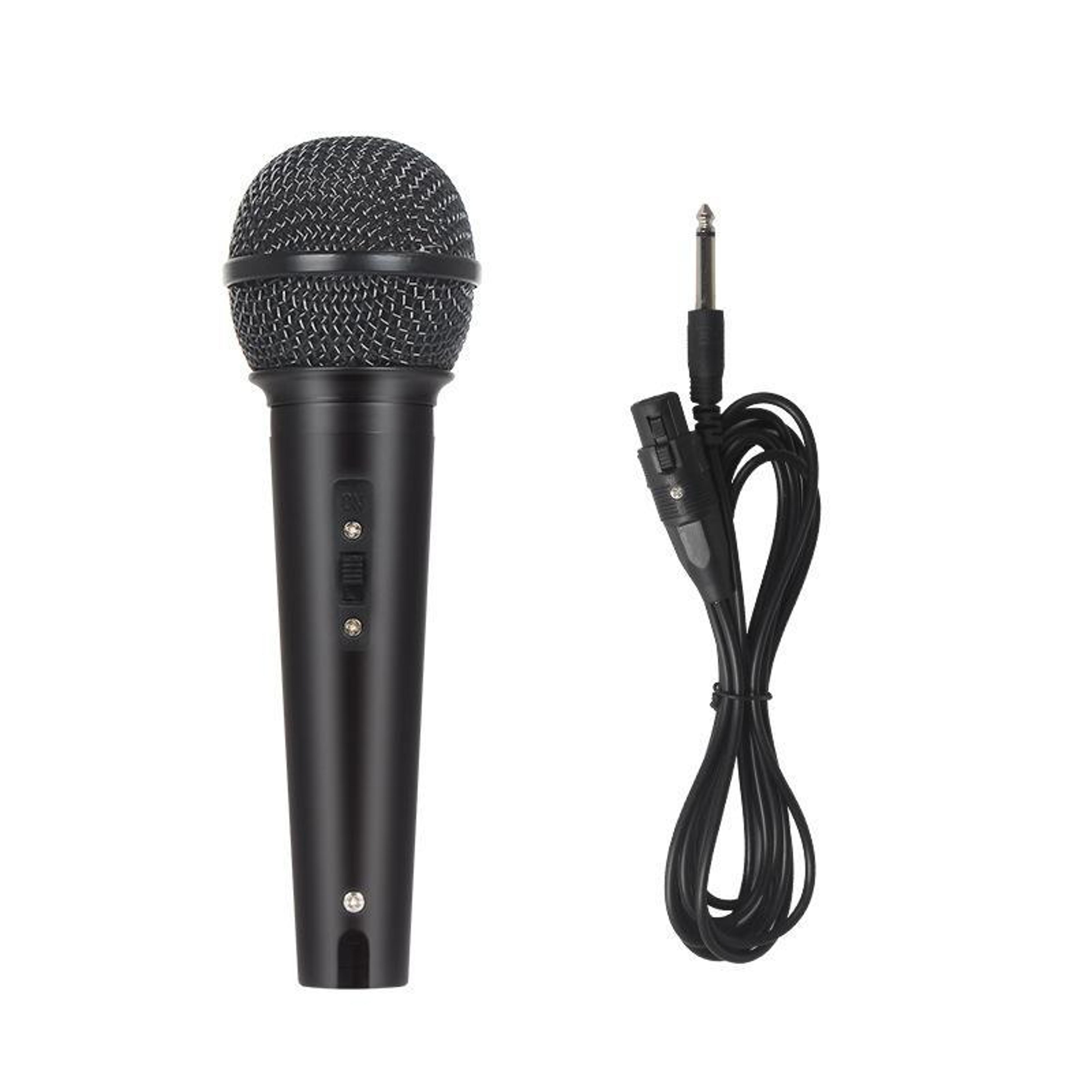 ys-02 wired dynamic microphone with 3m cable and 6.35mm audio plug