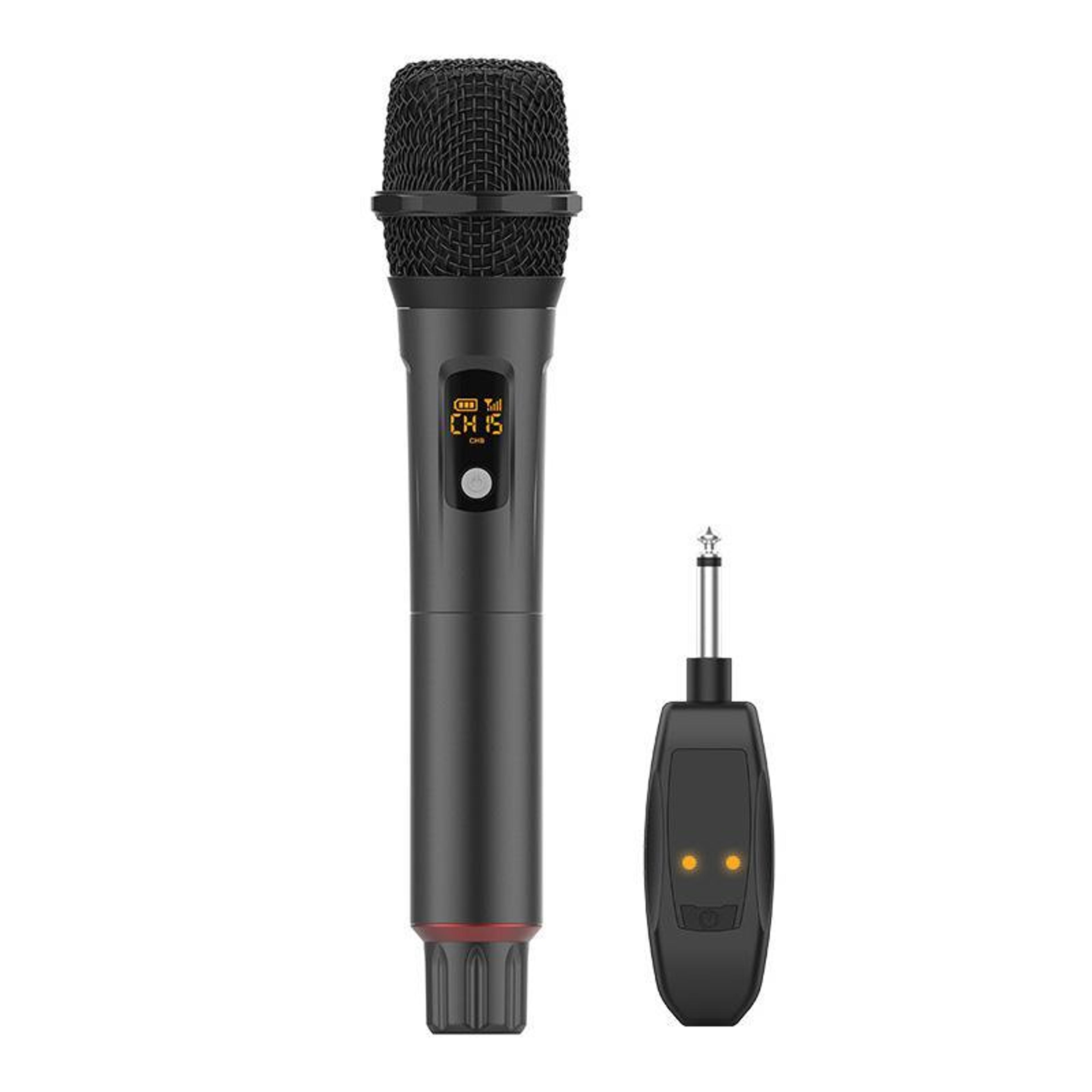 g109 2.4g wireless microphone with anti-feedback noise control and 30m range