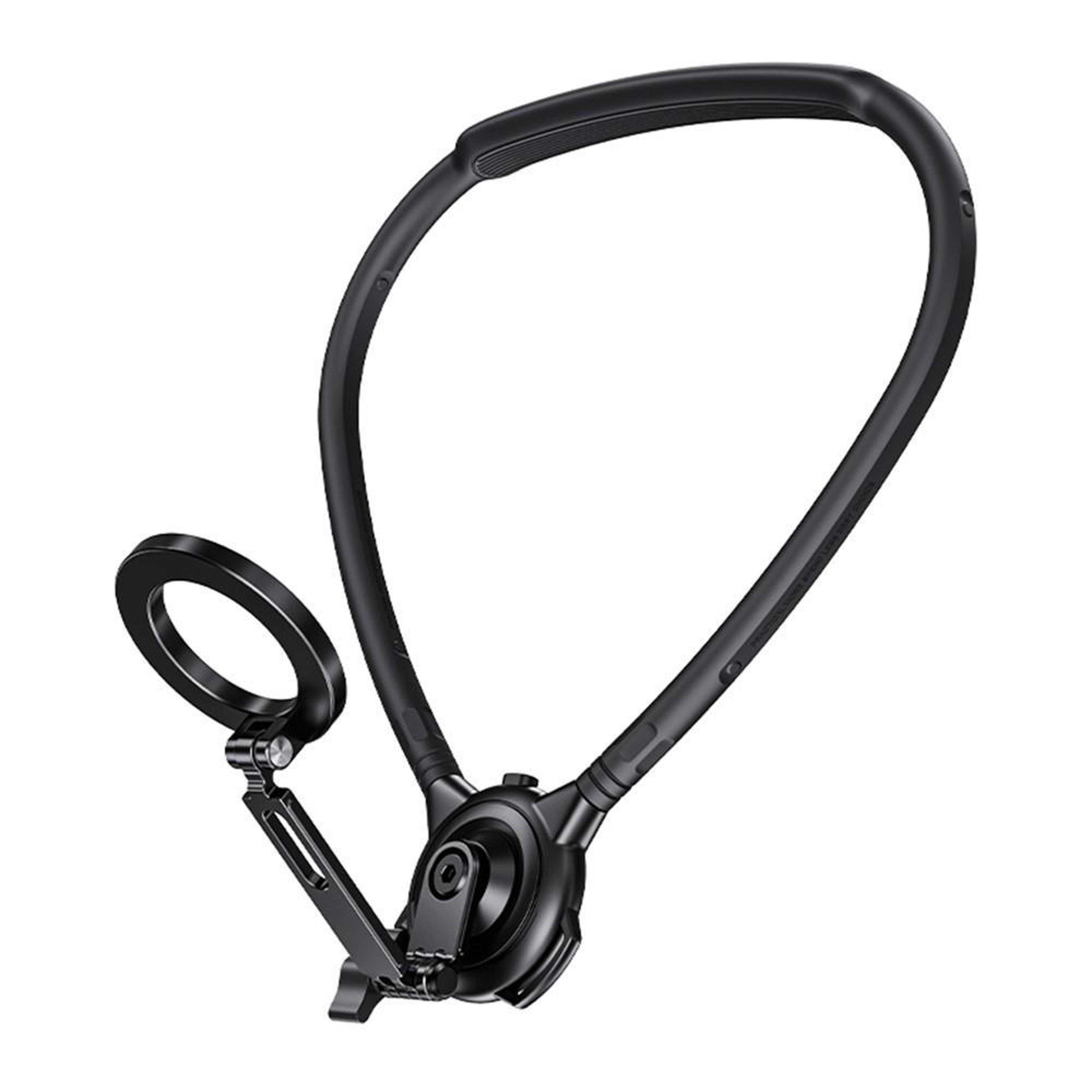 g03 magnetic neck phone holder with 360° rotation for hands-free pov recording