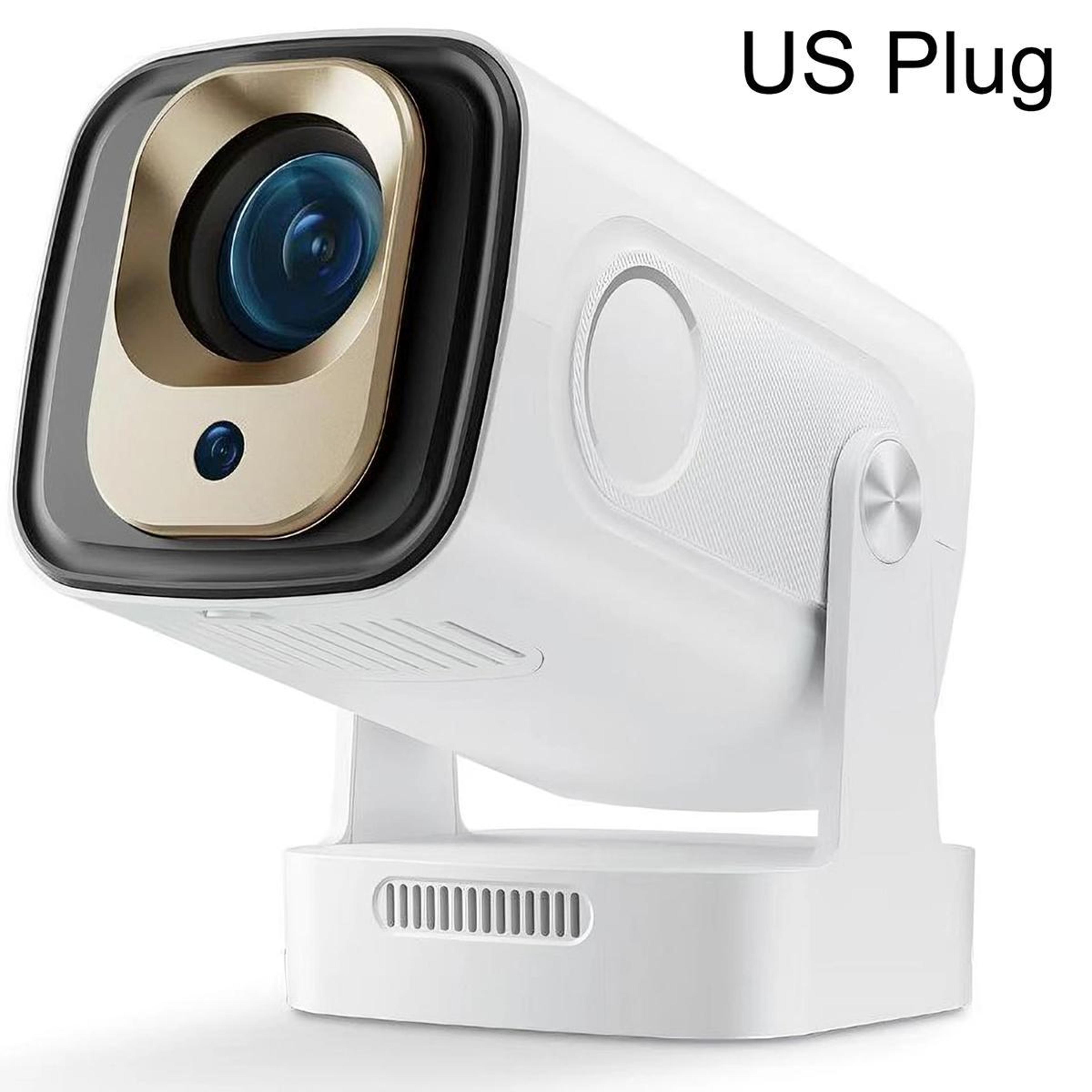 hy260 pro 1080p smart projector with wifi 6, 4k support and short throw