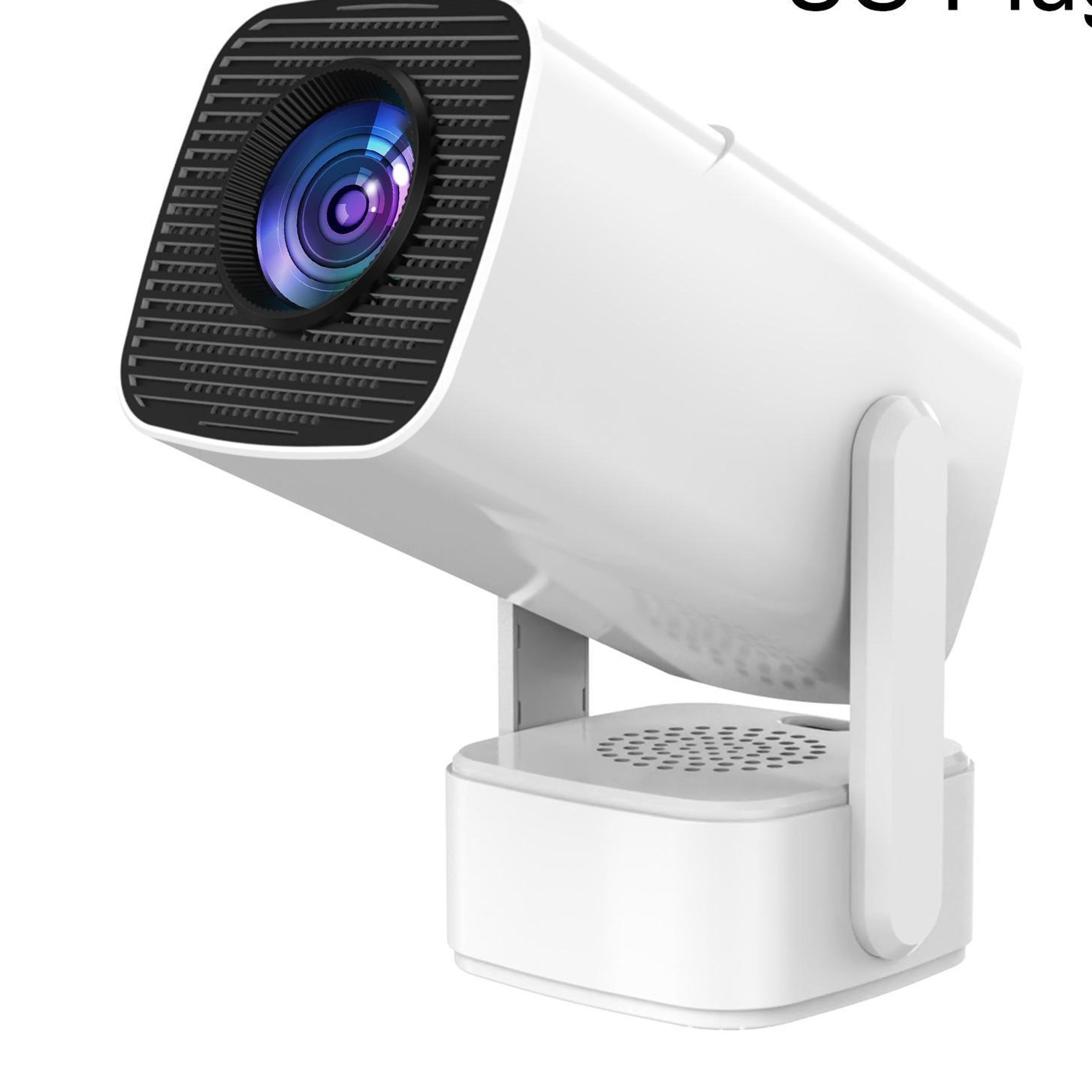 p30 max android 13 projector with 4k support, portable smart home cinema and built-in speaker