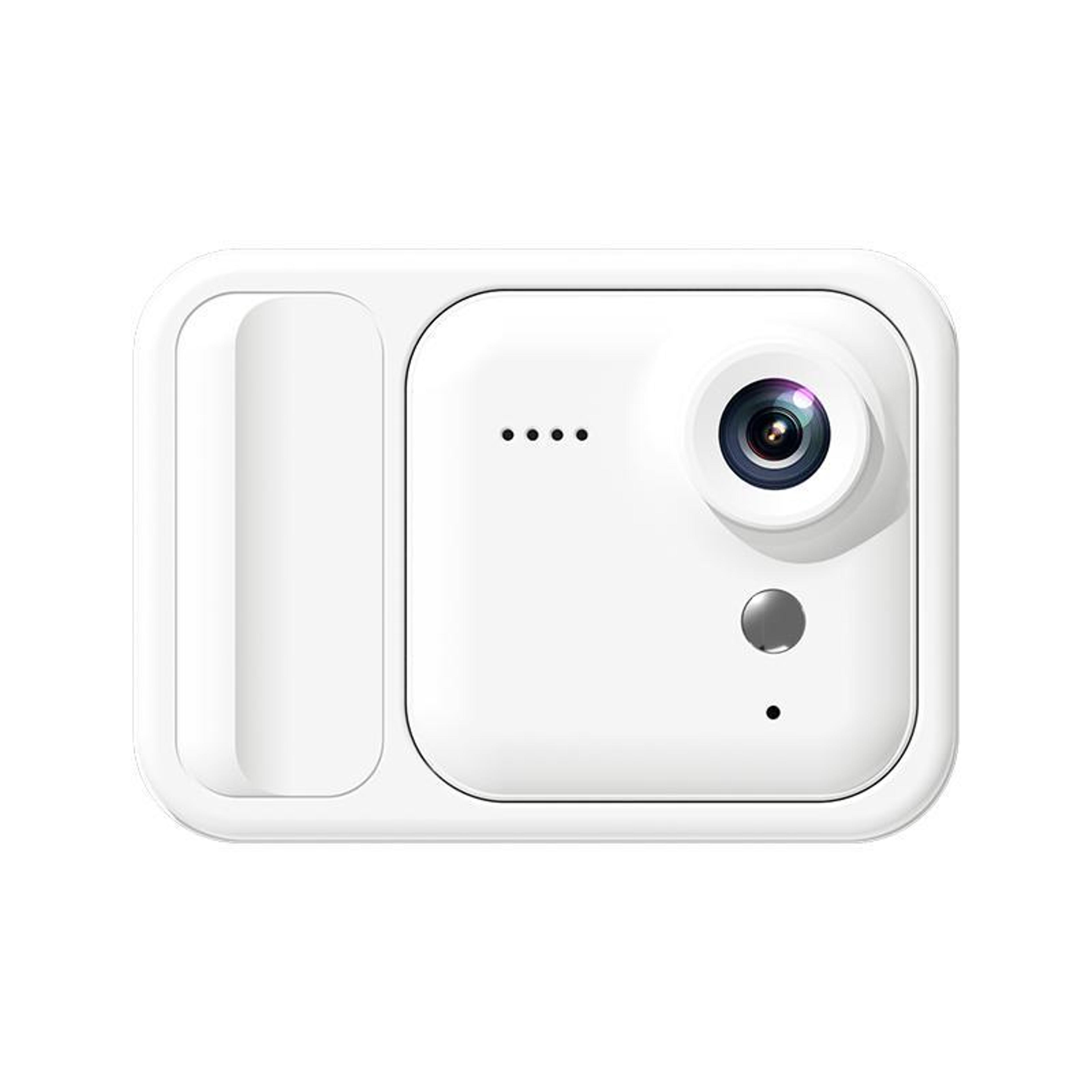 m36 magnetic action camera with 1.54-inch hd screen, charging case and 1080p recording