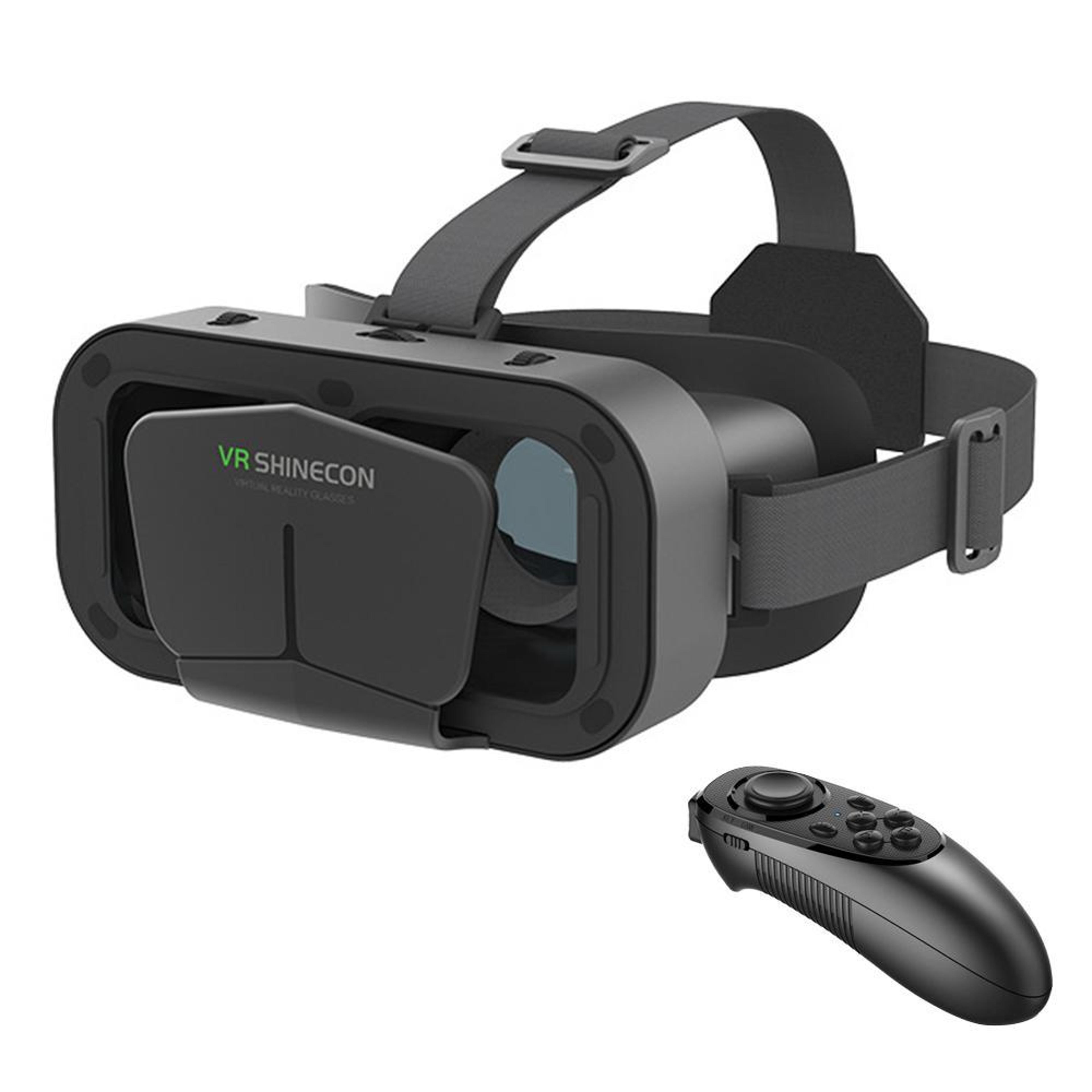 vr g10 vr headset for phone with adjustable ipd, 360° viewing for 4.7–7 inch smartphones