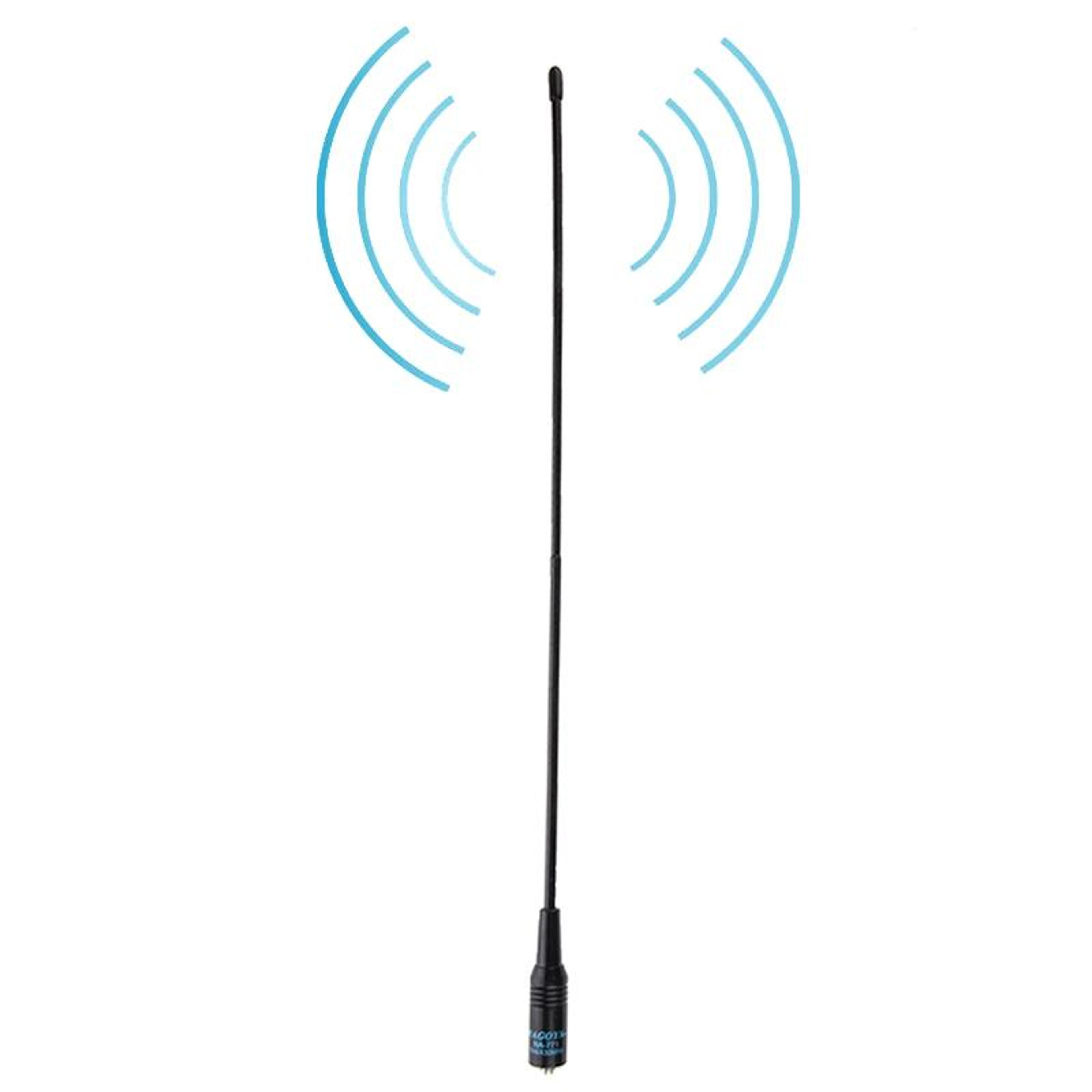 dual band walkie talkie antenna 144/430mhz sma female flexible whip