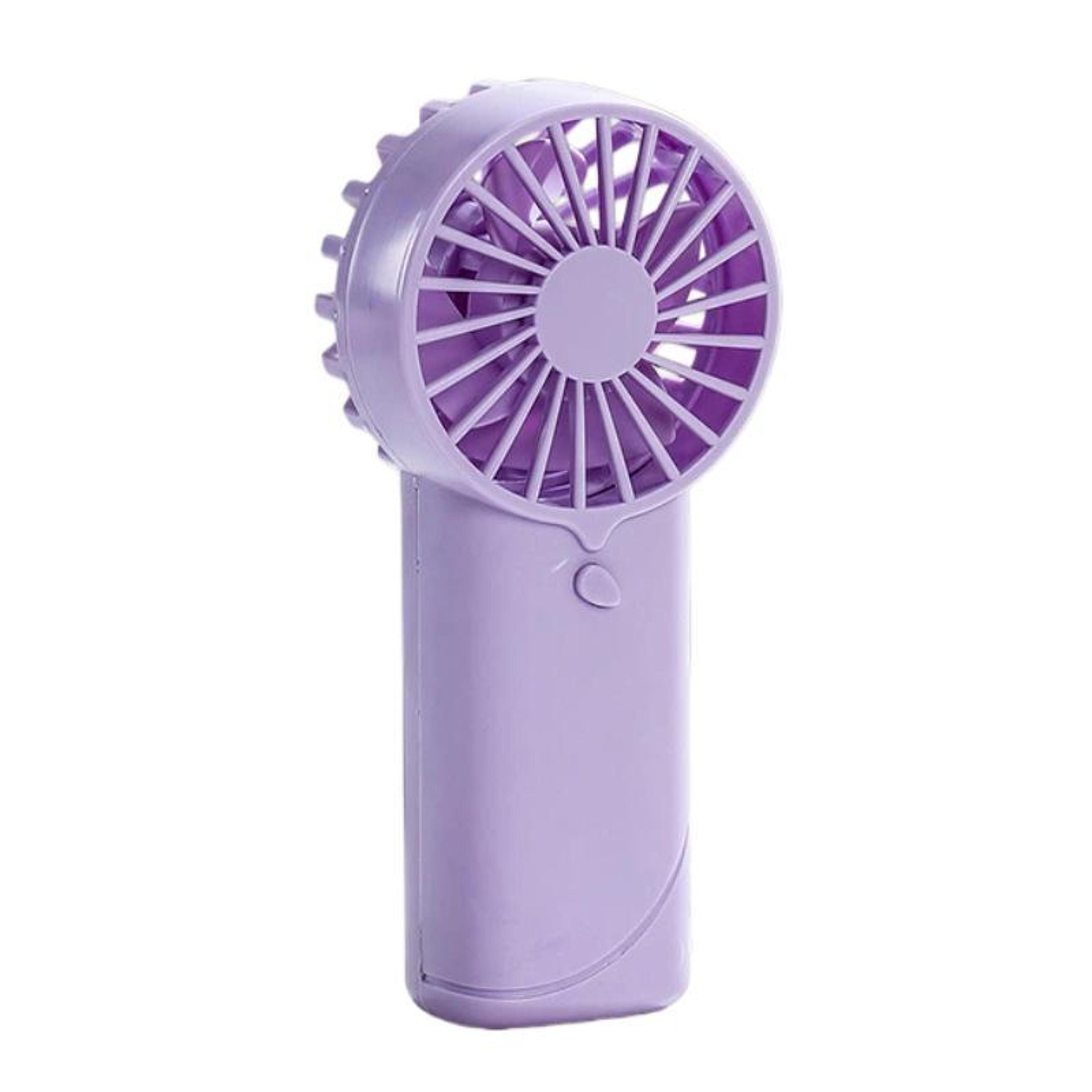 f50 mini handheld fan portable battery powered personal desk fan