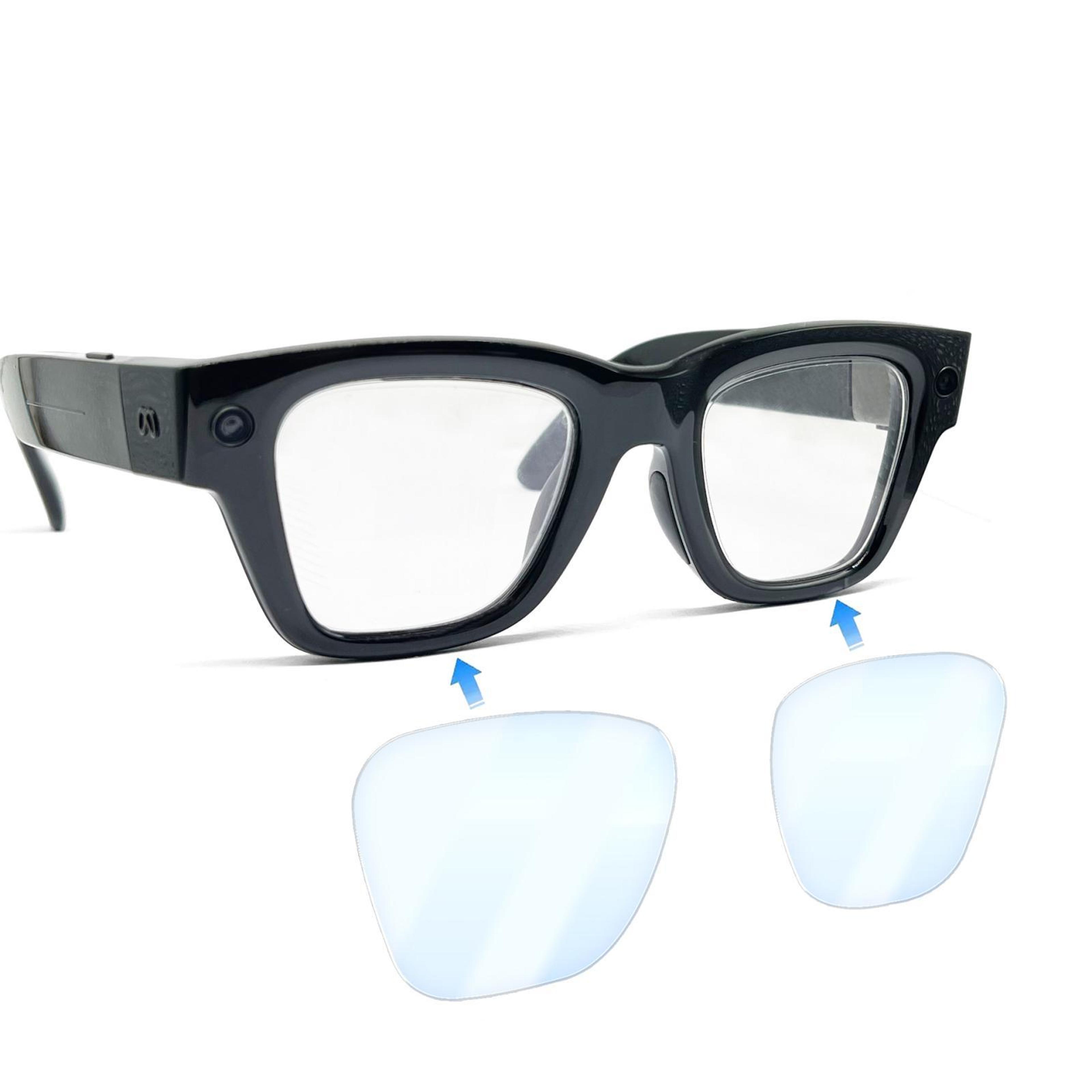 meta ray-ban display lens protector hd clear anti-scratch protective film set