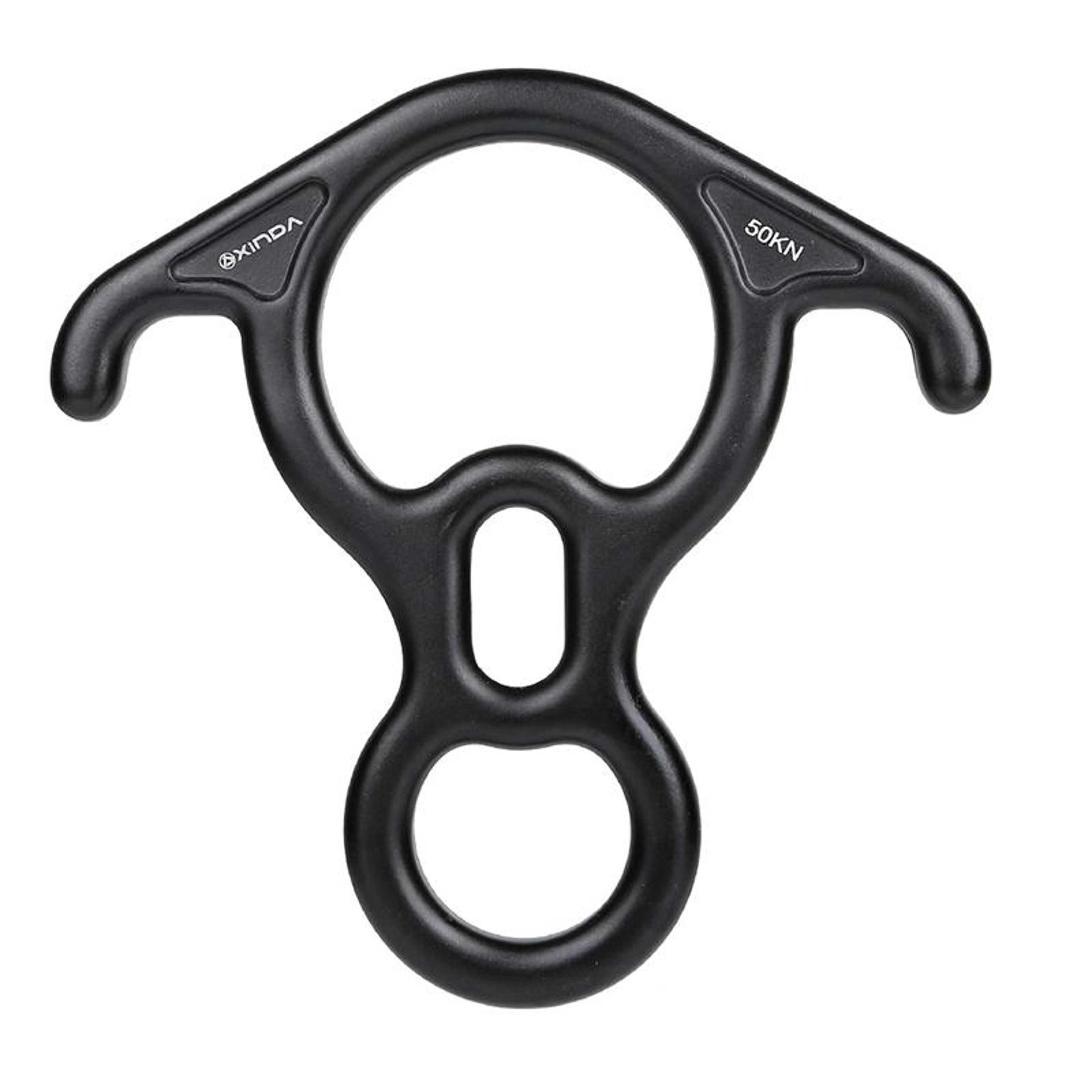 climbing rescue figure 8 descender with bent-ear rappelling gear belay device