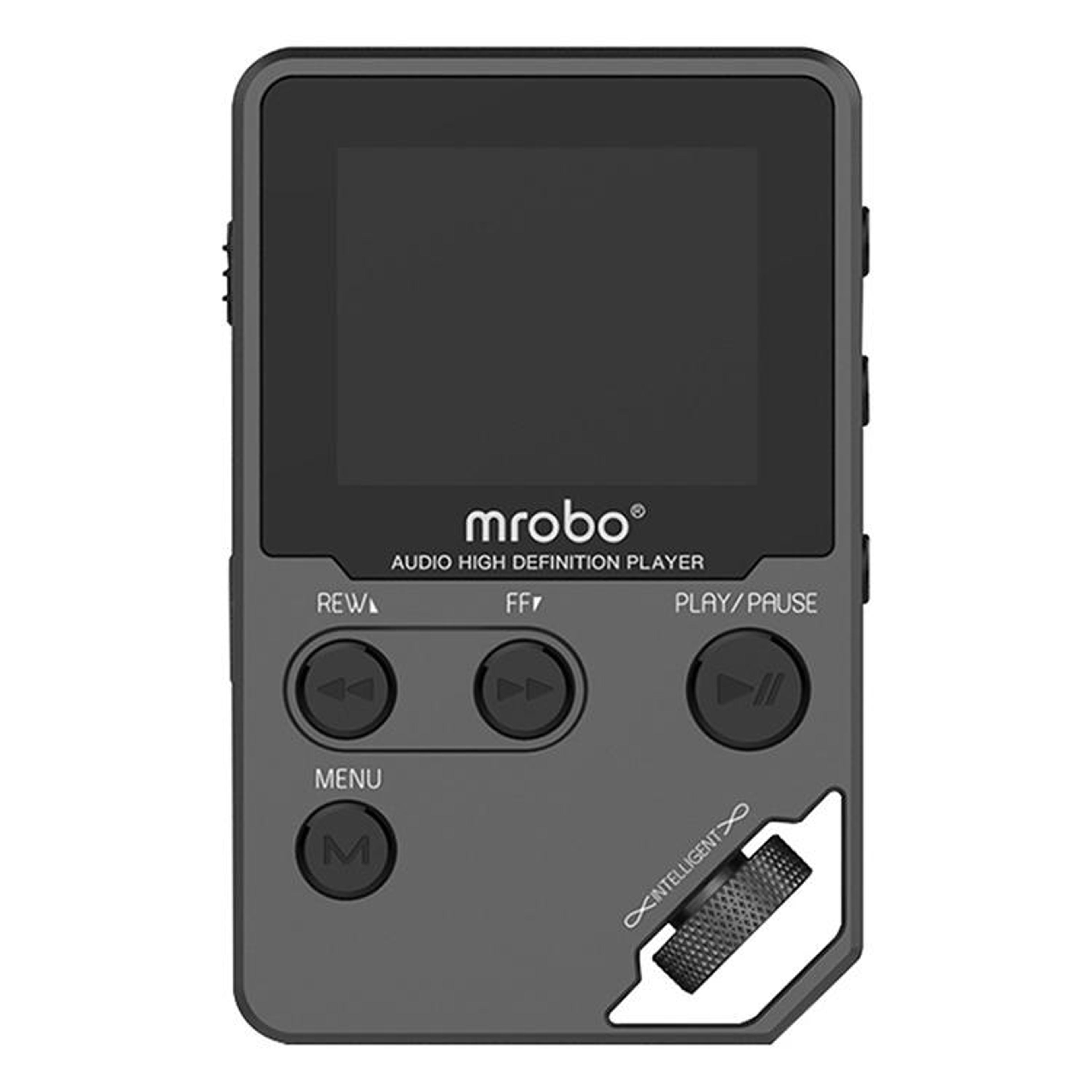 hifi lossless mp3 player with 8gb storage, fm radio and 1.8-inch display