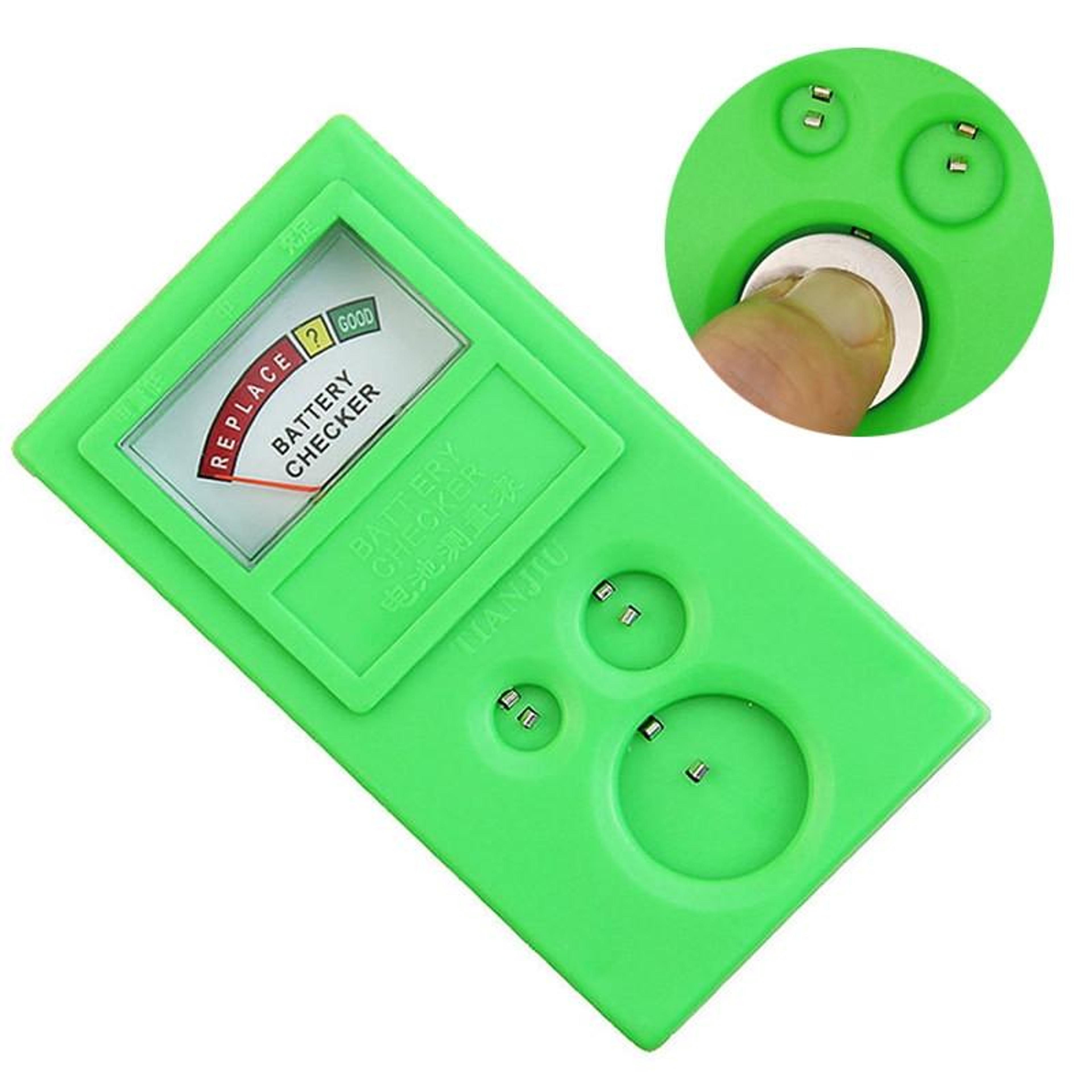 portable watch battery tester and button cell battery checker for watch repair
