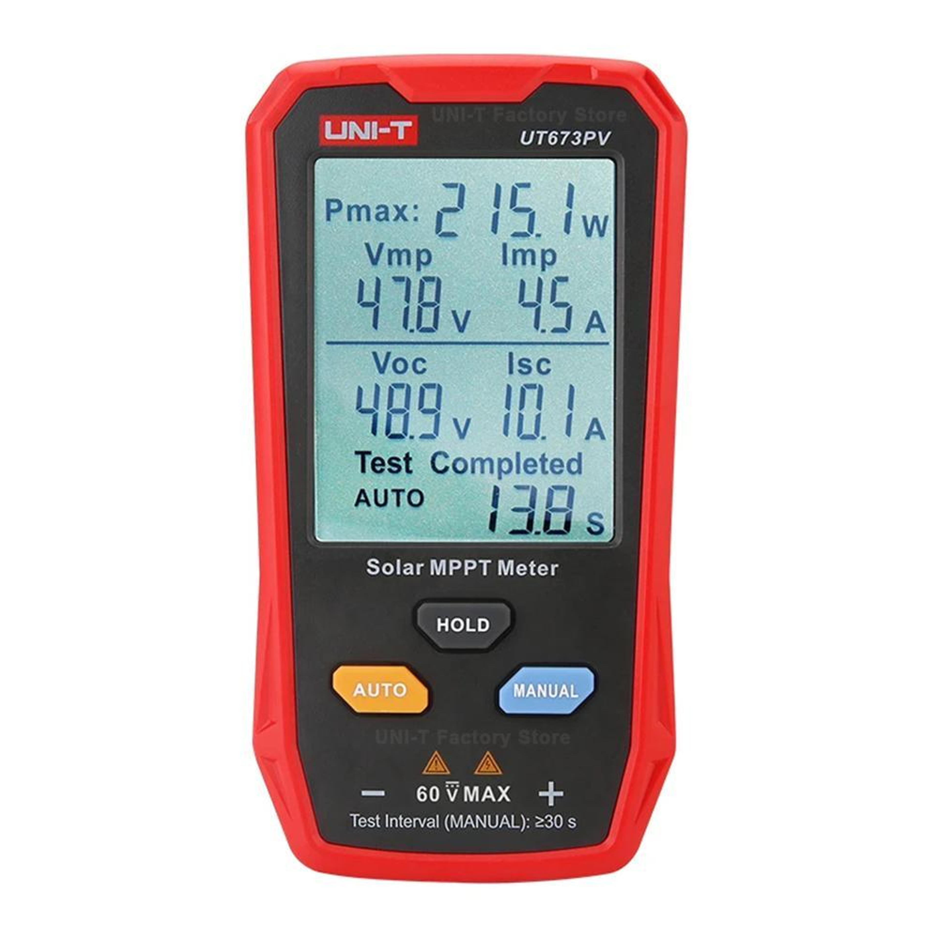 solar mppt meter 800w solar panel tester with mc4 diagnostic testing