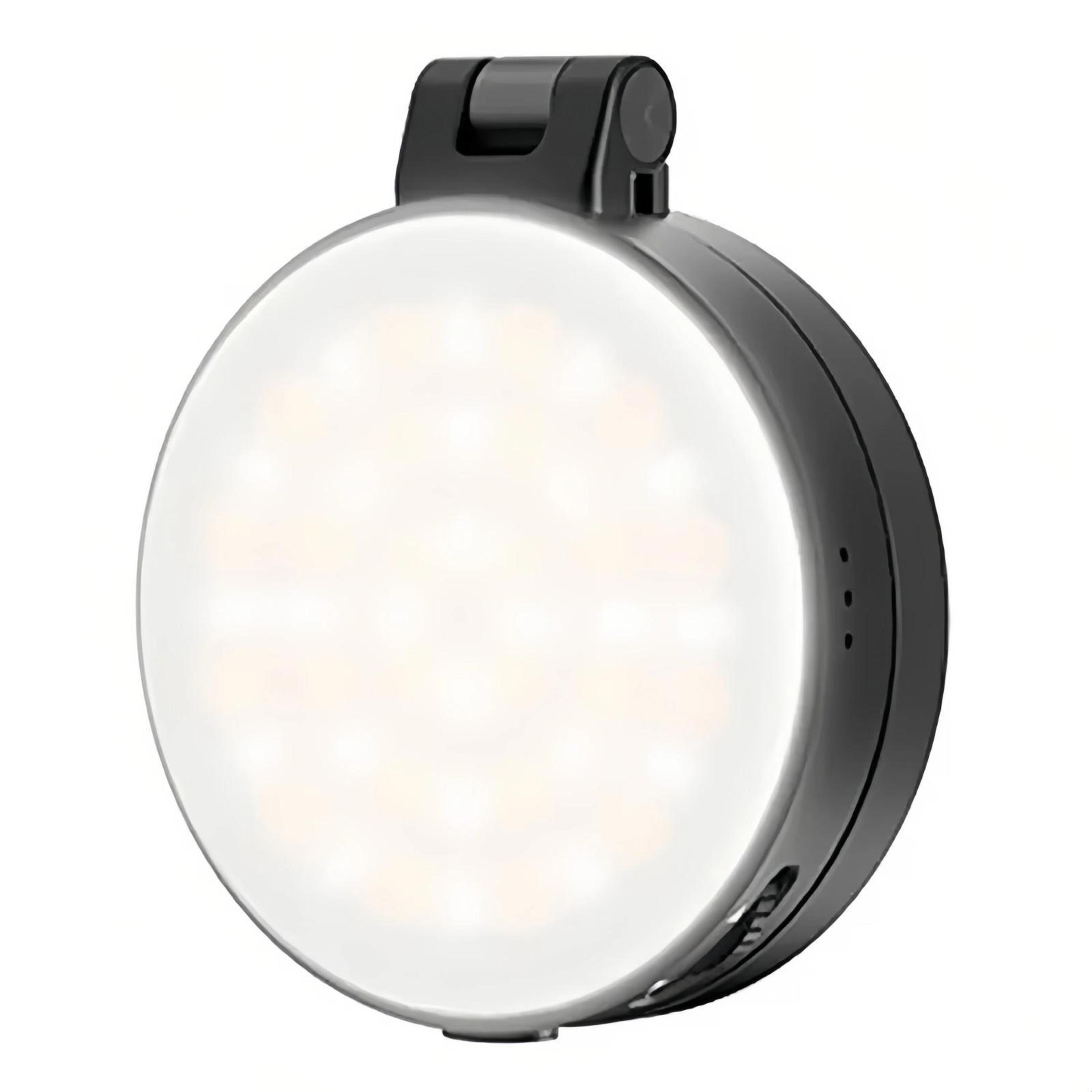 magnetic selfie light with mirror, foldable phone fill light and stand