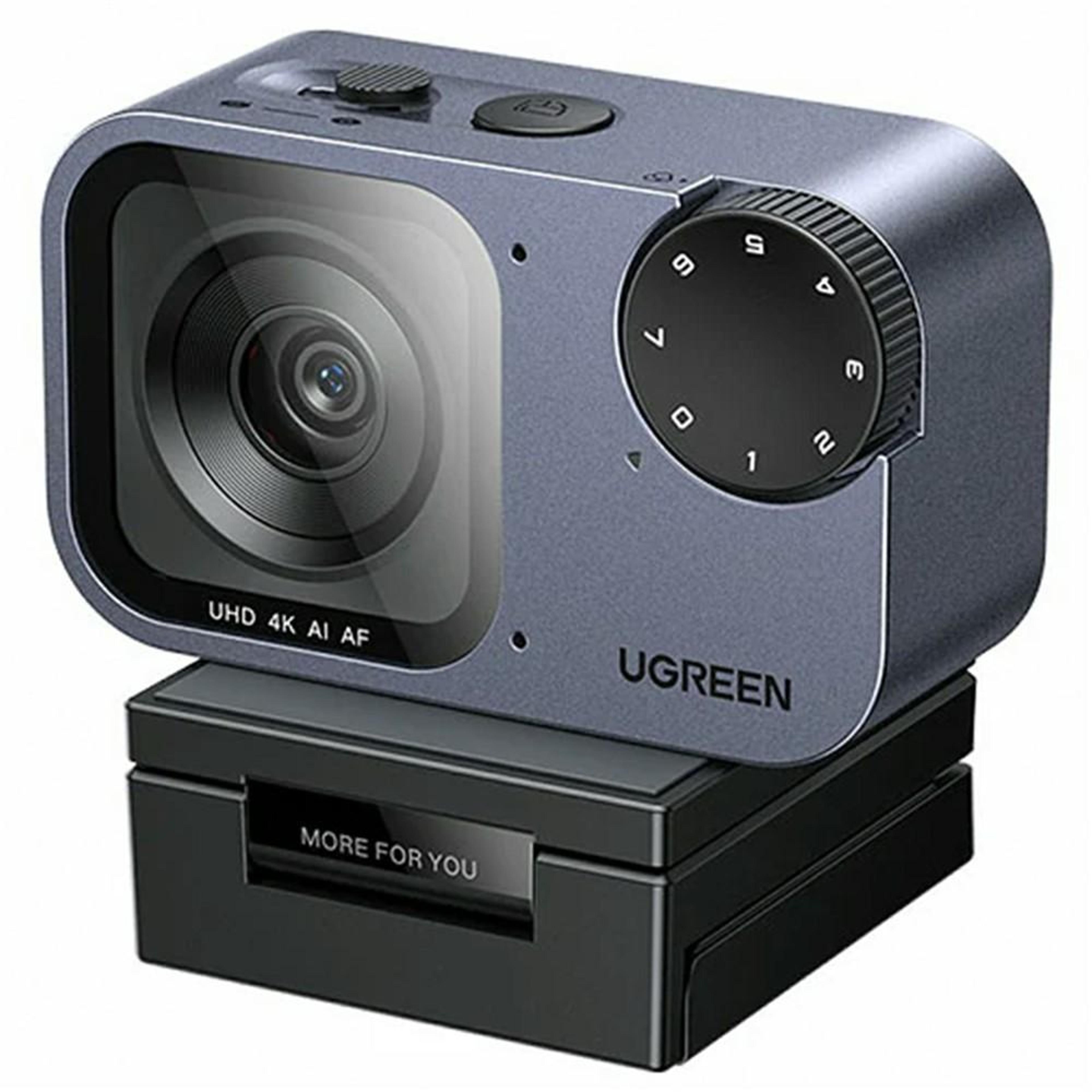 4k webcam with ai auto tracking, pdaf autofocus & noise-cancelling mics
