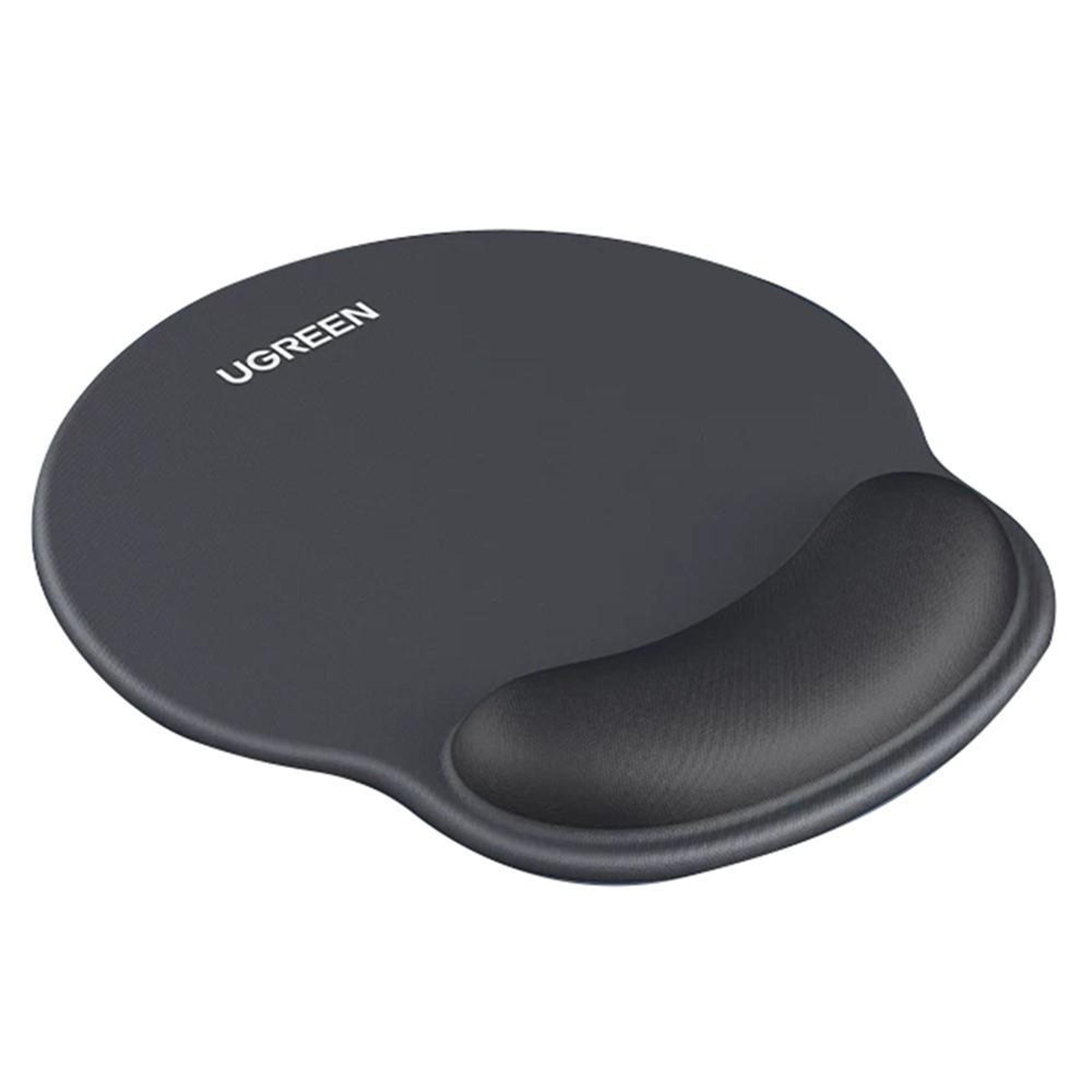 ergonomic mouse pad with memory foam wrist rest and anti-slip base