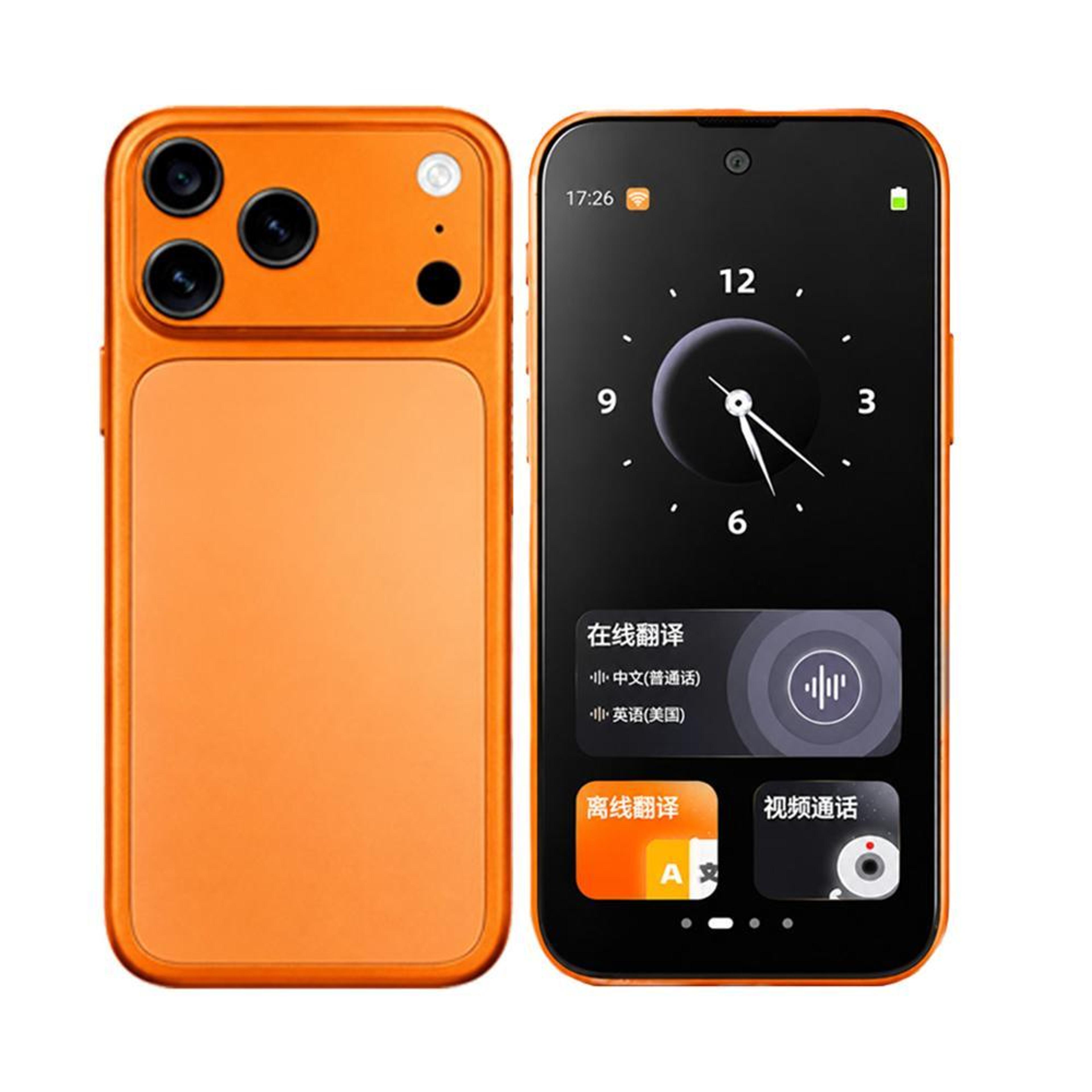 f80 pro ai translator device with real-time voice translation, photo translation and video calling