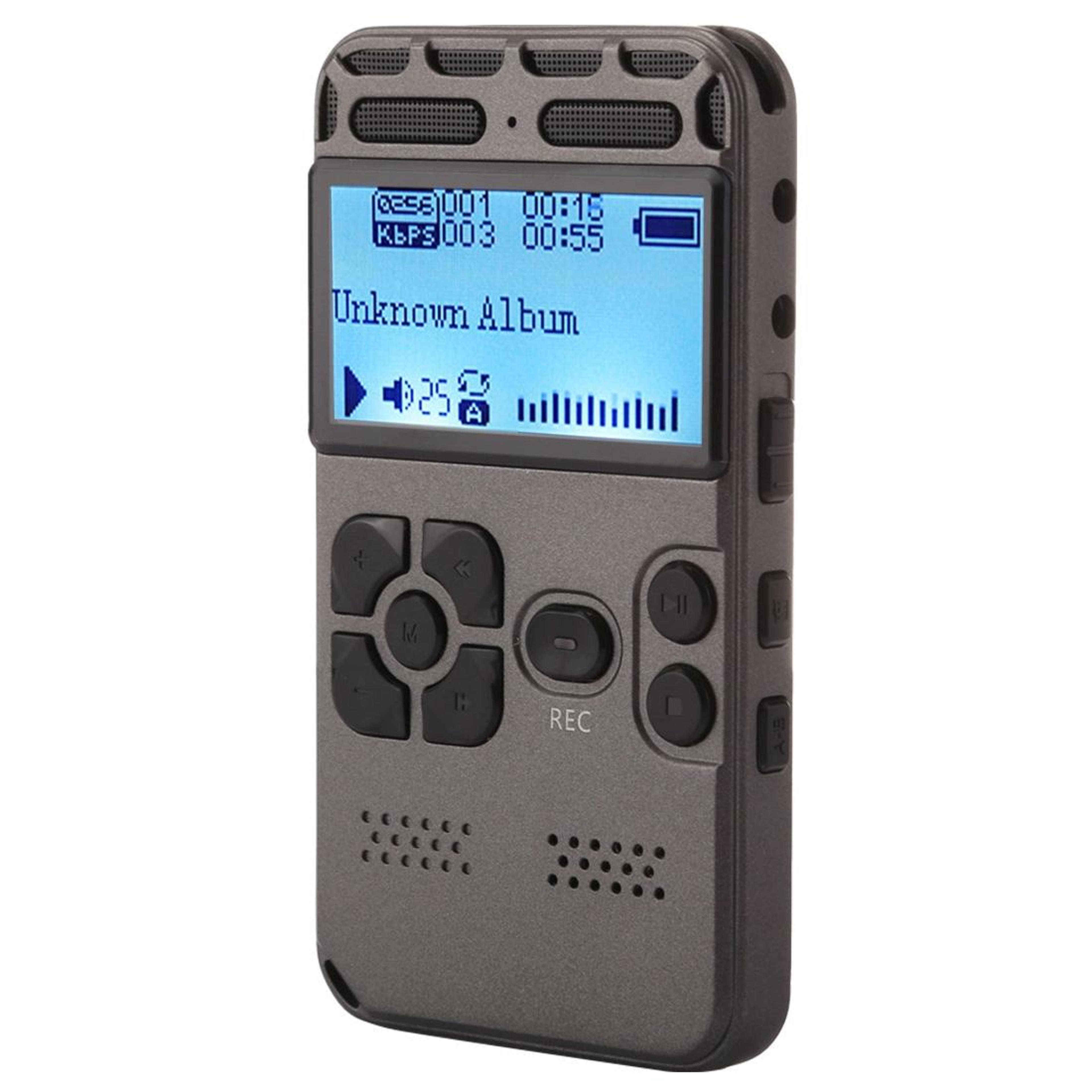 digital voice recorder with 8gb memory, telephone recording and tf card support