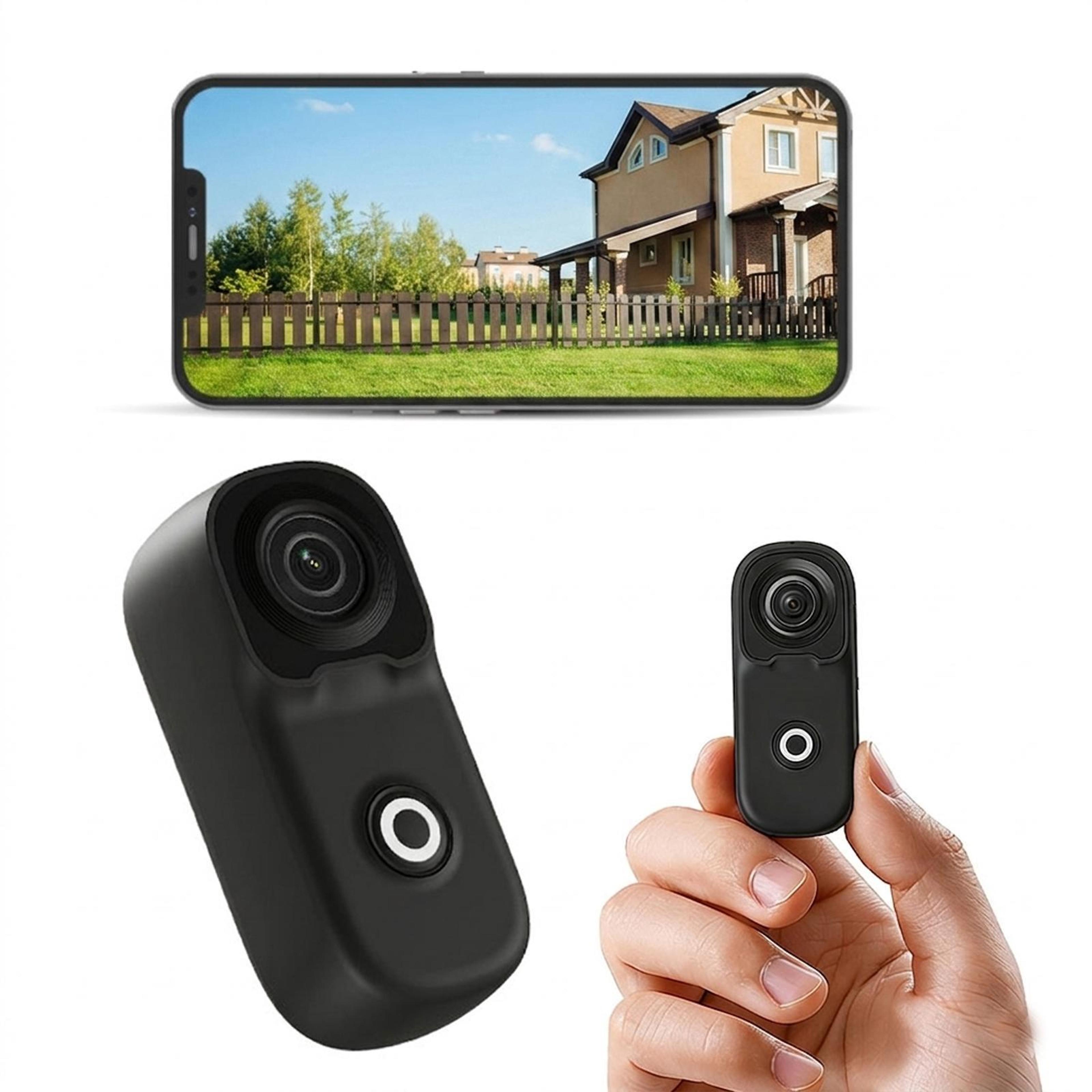 mz02 4k wifi thumb action camera with wide angle lens and waterproof case