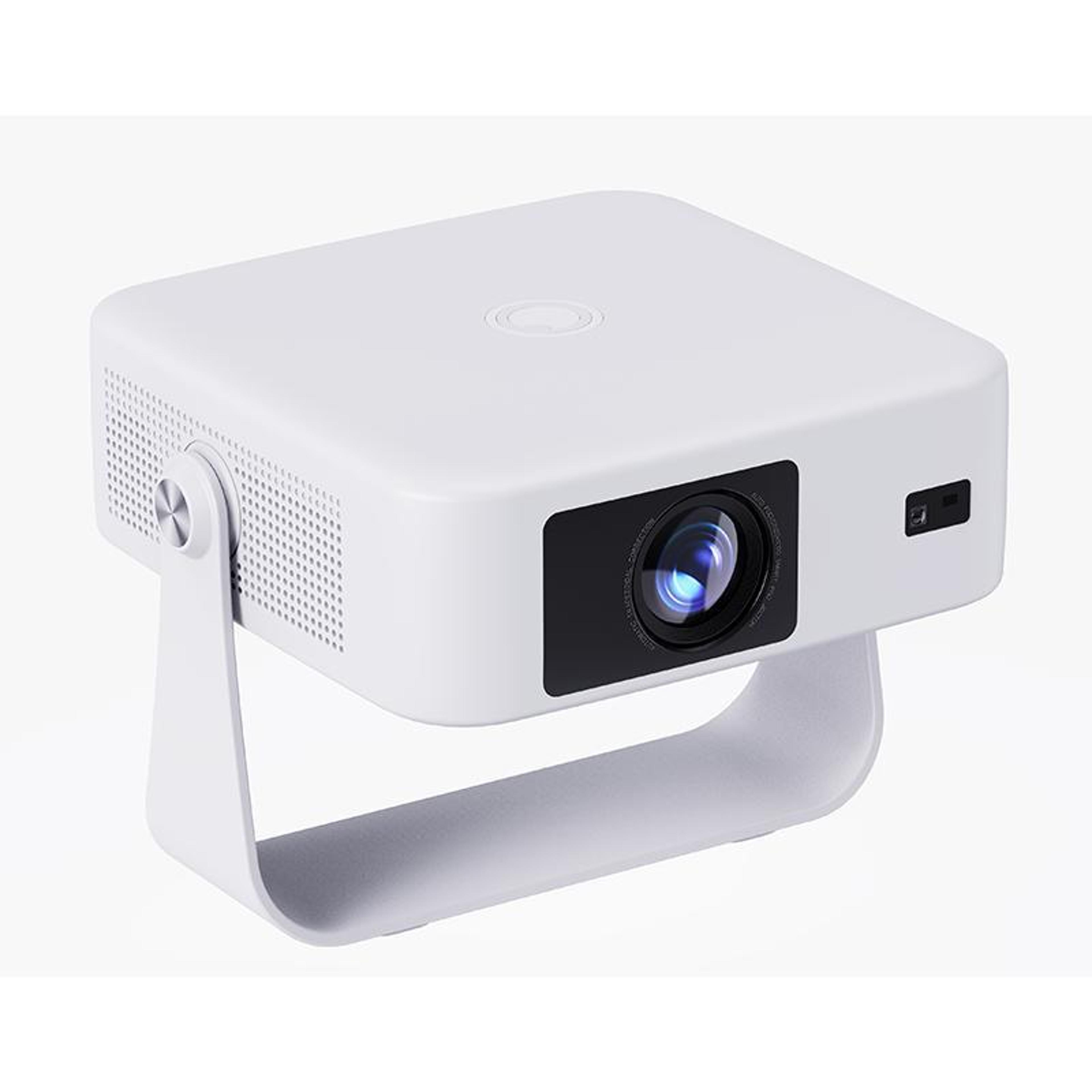 1080p smart projector with auto focus, wifi 6 and android 14