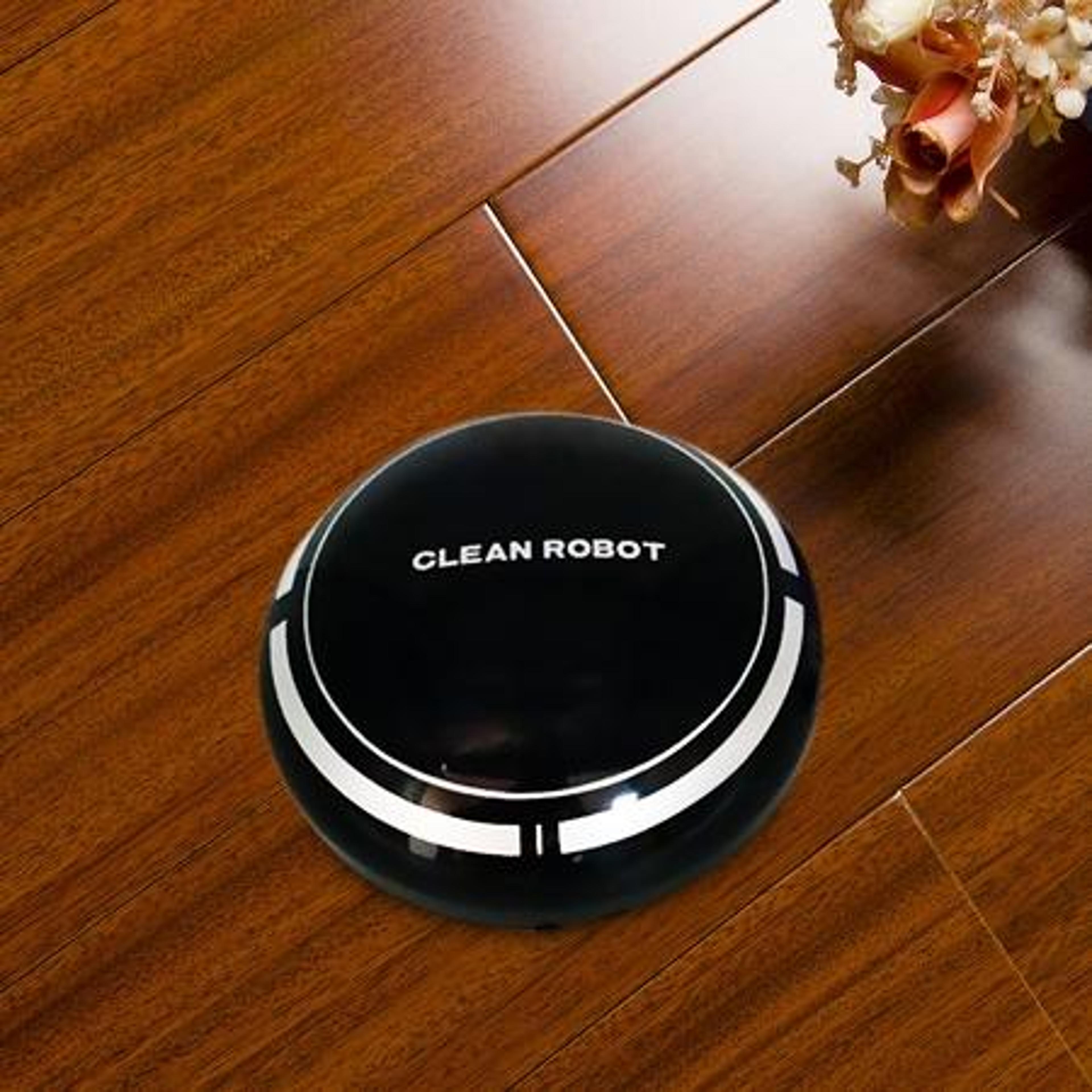 2-in-1 rechargeable robot vacuum cleaner with smart obstacle sensing