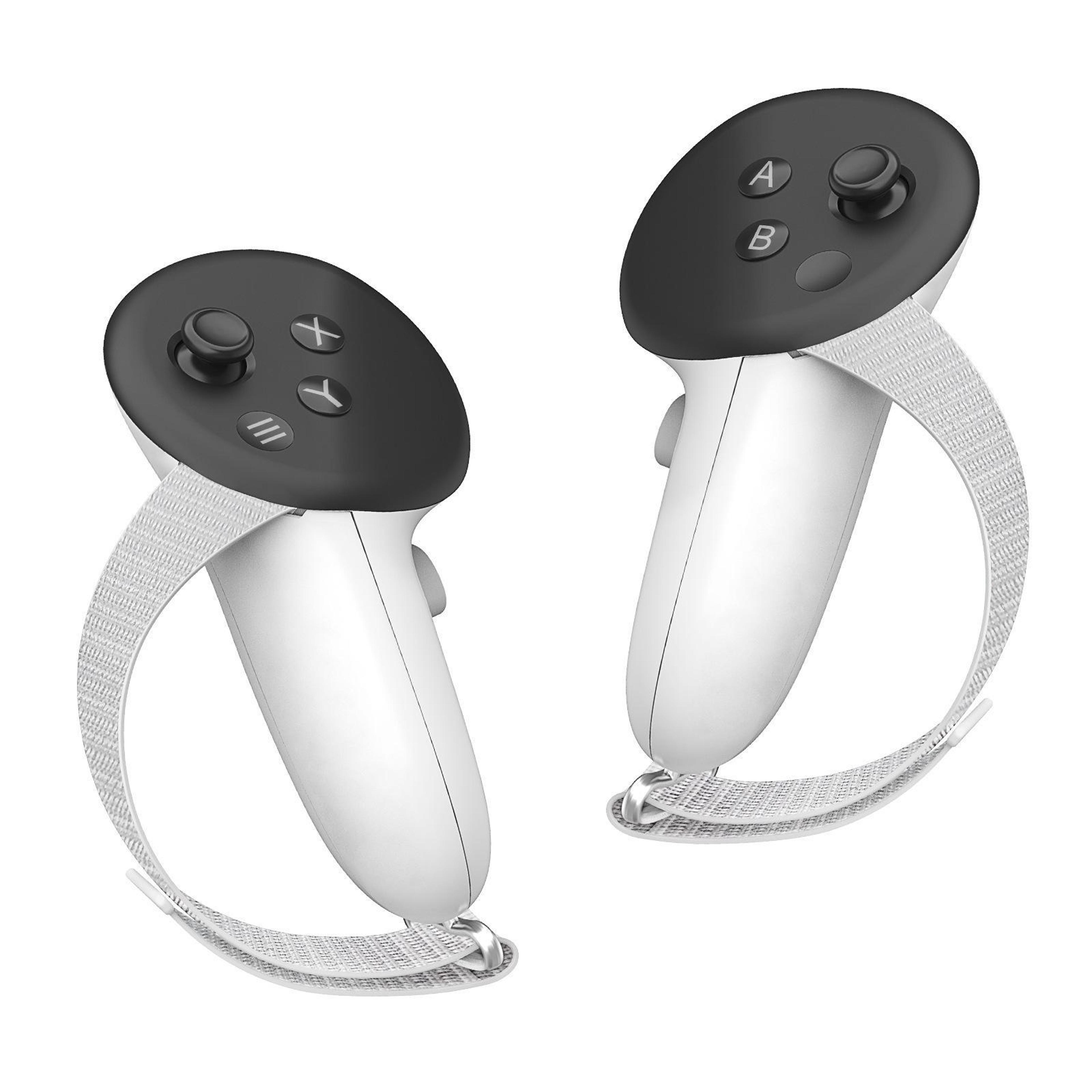meta quest 3 and 3s anti-slip vr controller straps with secure hands-free grip